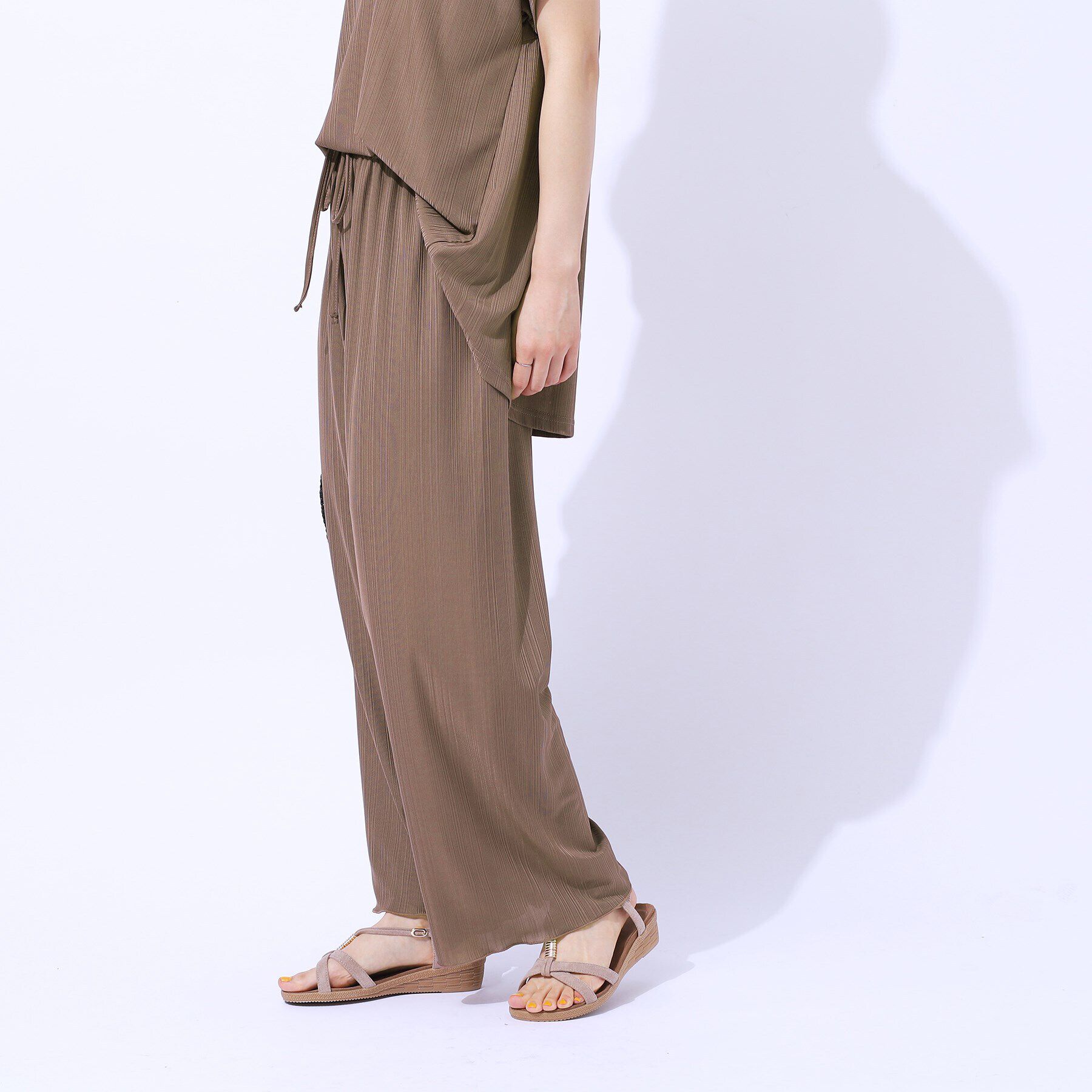 SHOO･LA･RUE「【セットアップ可】テレコイージーパンツ」|その他|