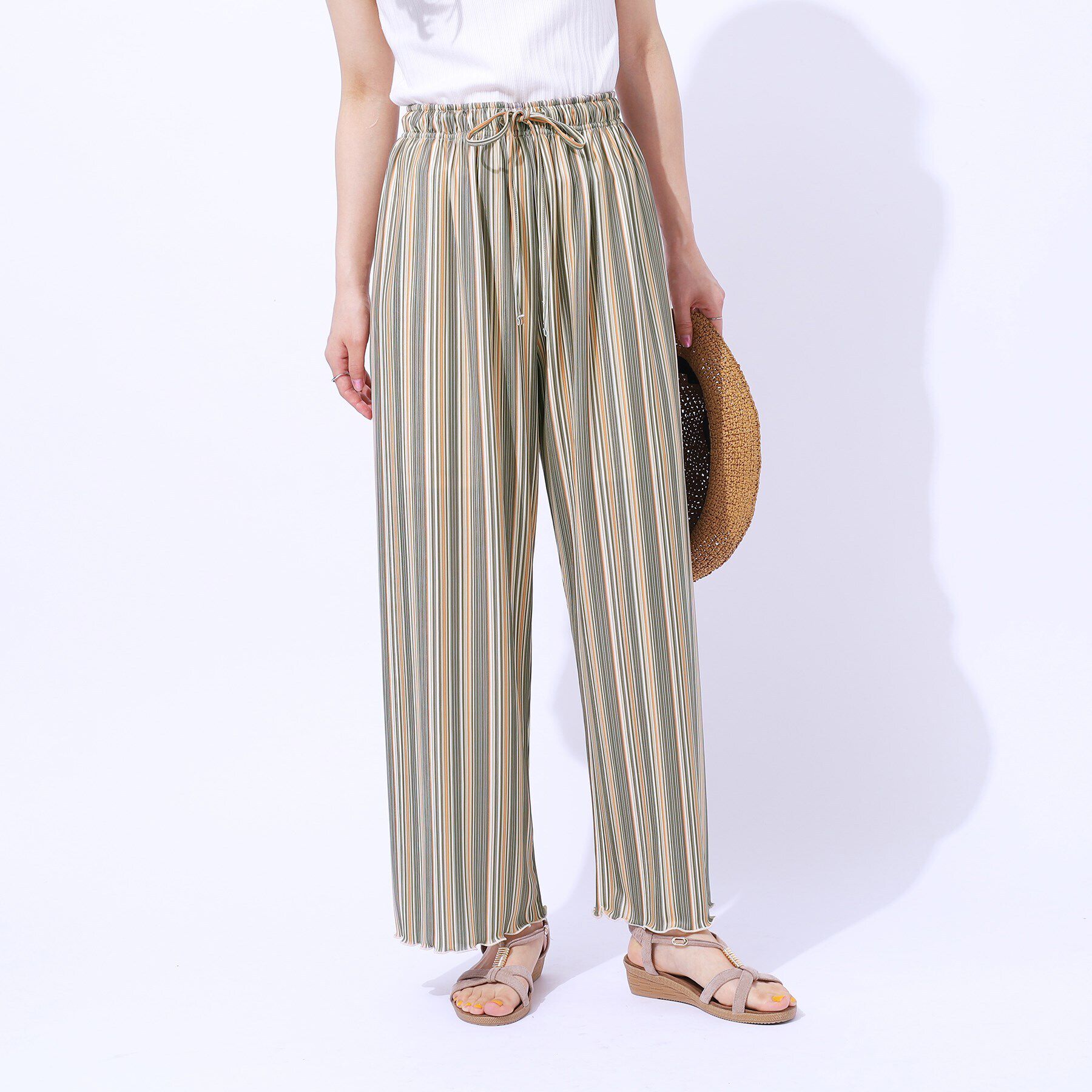 SHOO･LA･RUE「【セットアップ可】テレコイージーパンツ」|その他|