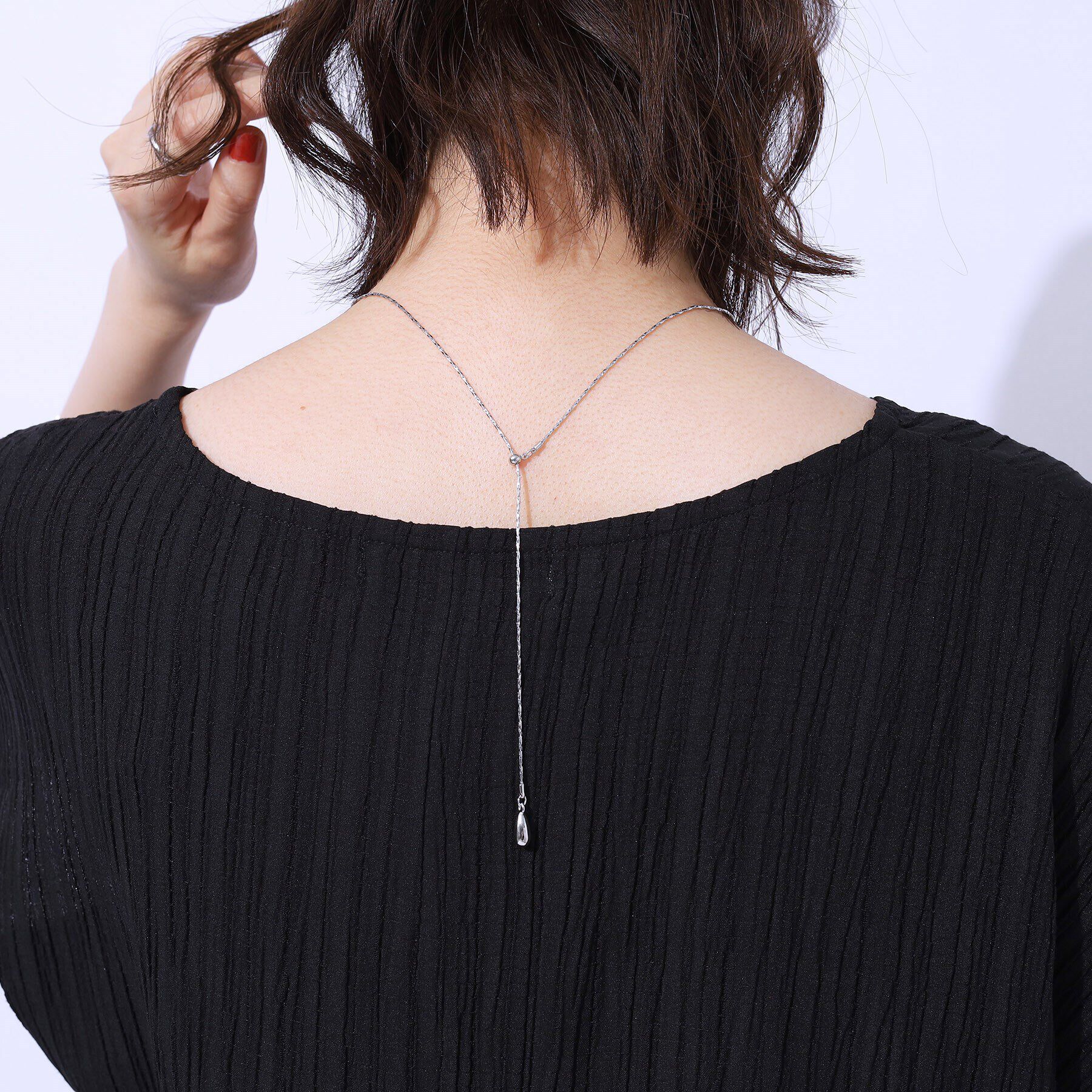 SHOO･LA･RUE「【2WAY】キラキラリングネックレス」|ネックレス|