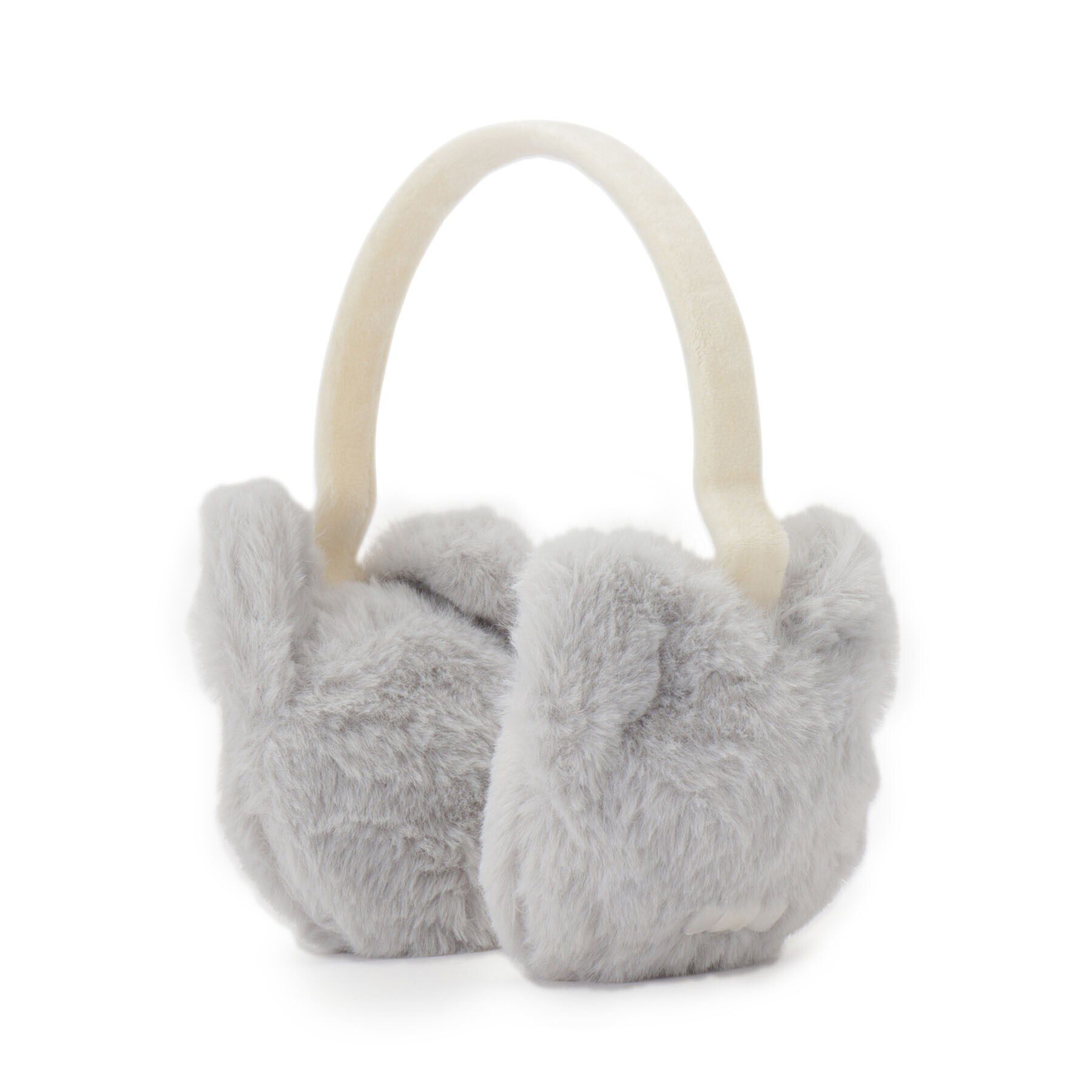 SHOO･LA･RUE「フェイクファーアニマルイヤマフ」|イヤーマフ|グレー(012)