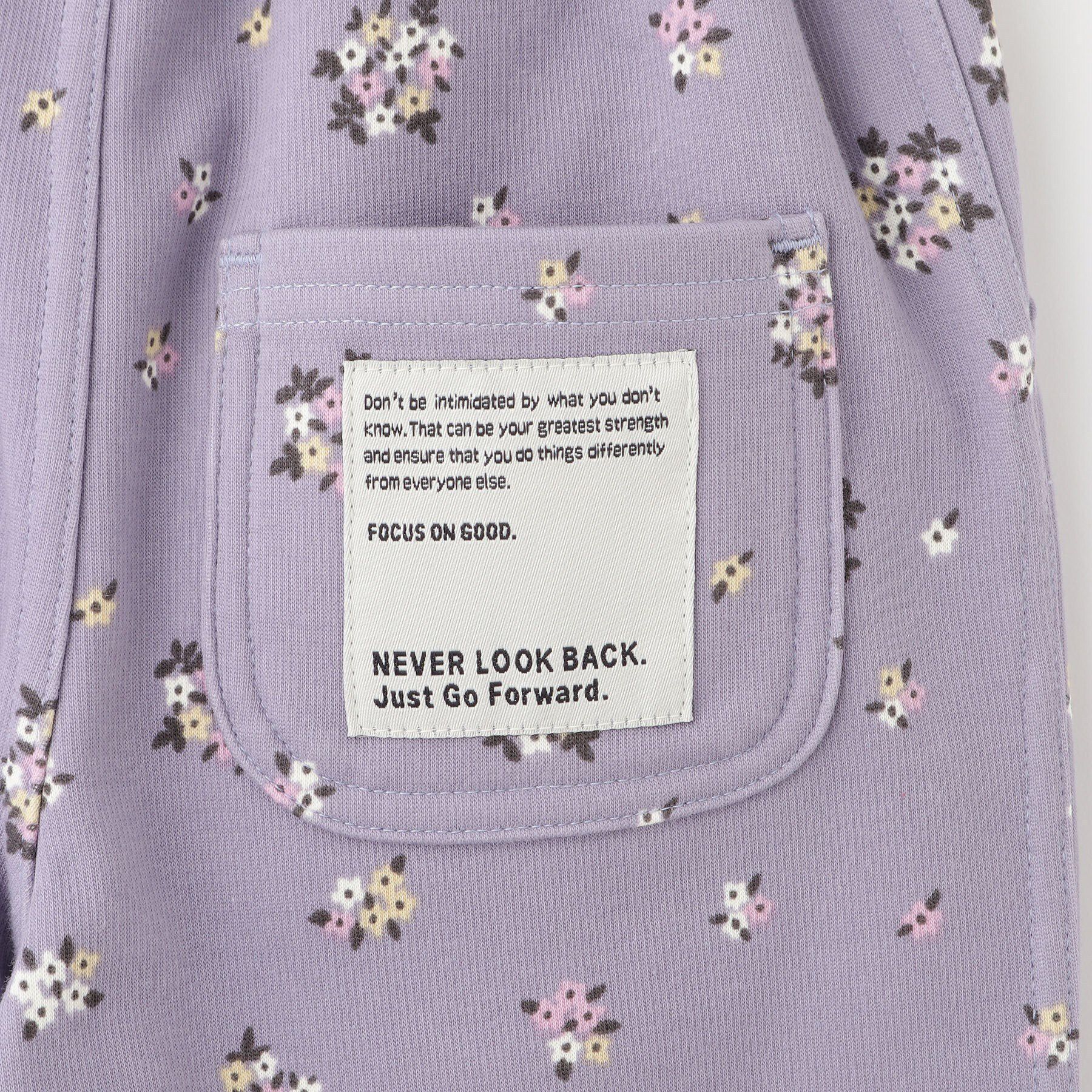 SHOO･LA･RUE「【110-140cm/男女兼用】裏シャギー総柄パンツ」|その他|