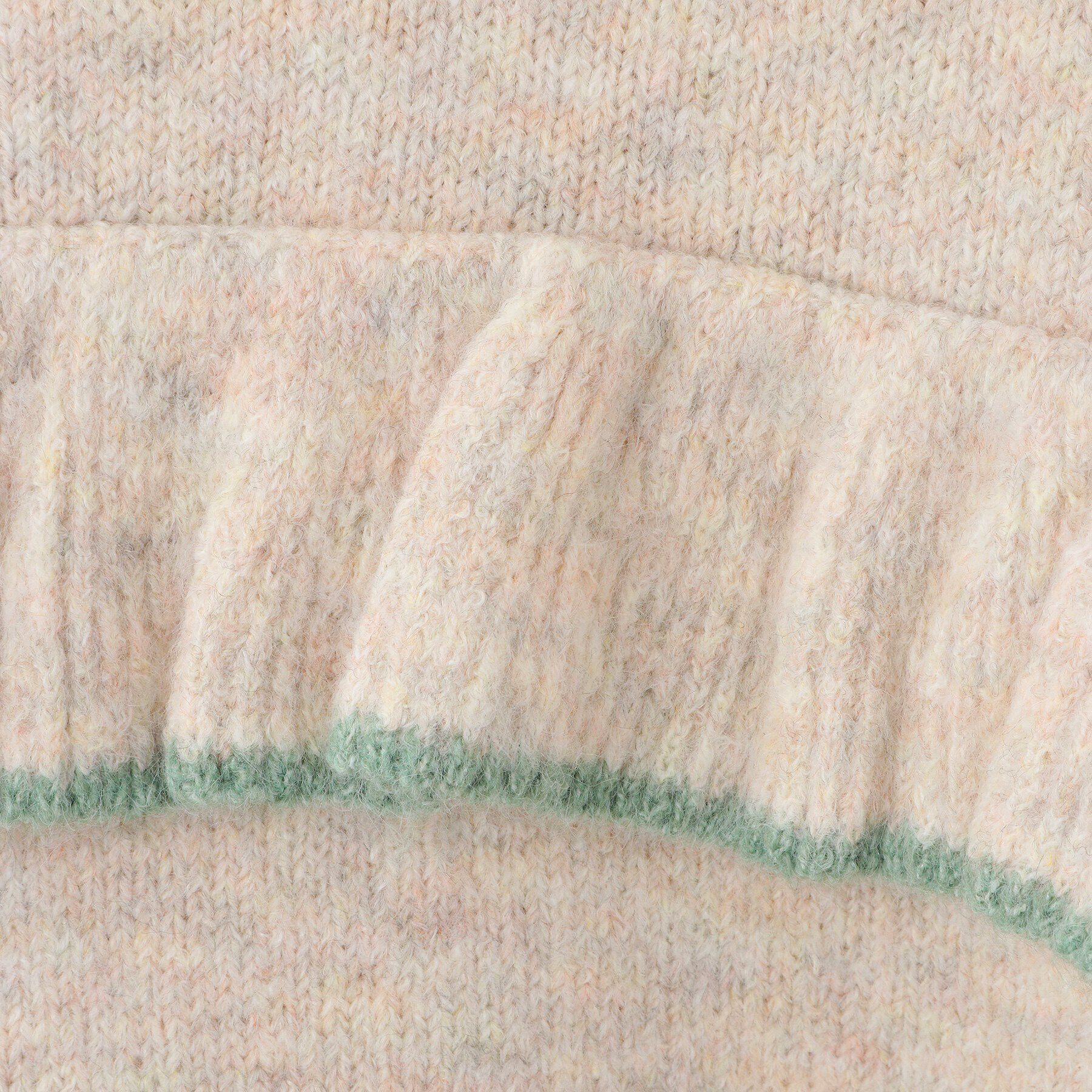 SHOO･LA･RUE「【110-140cm】胸元フリルふわふわニット」|ニット・セーター|