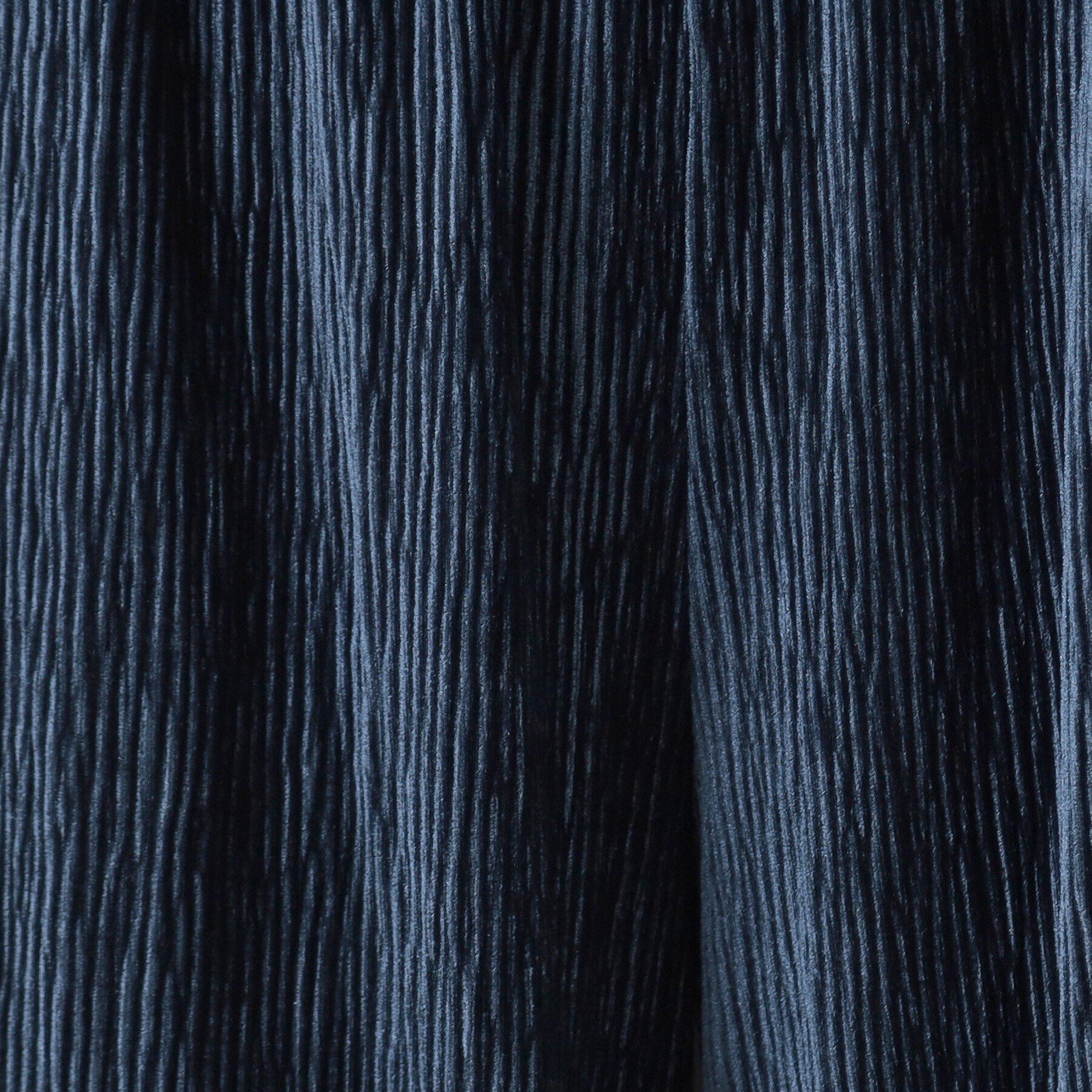 SHOO･LA･RUE「【S-LL】クラッシュベロア調 ランダムプリーツ イージーパンツ」|その他|