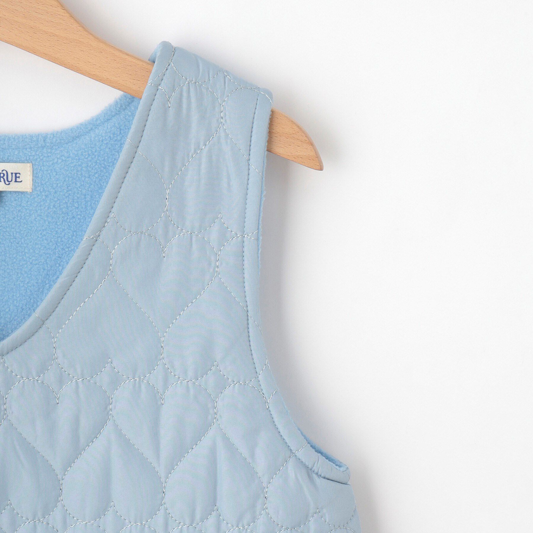 SHOO･LA･RUE「【110-140cm】ハートキルトジャンパースカート」|ワンピース|