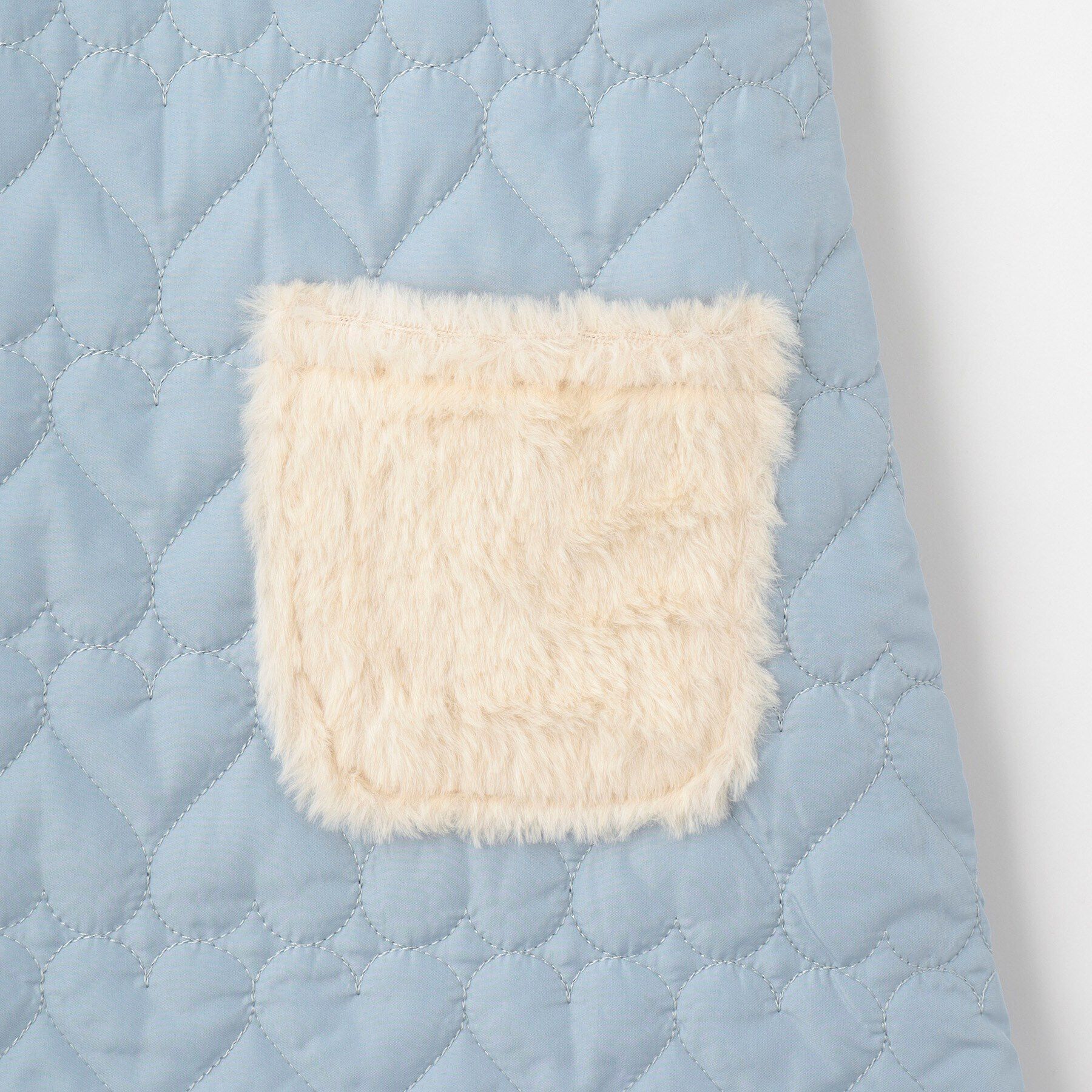 SHOO･LA･RUE「【110-140cm】ハートキルトジャンパースカート」|ワンピース|