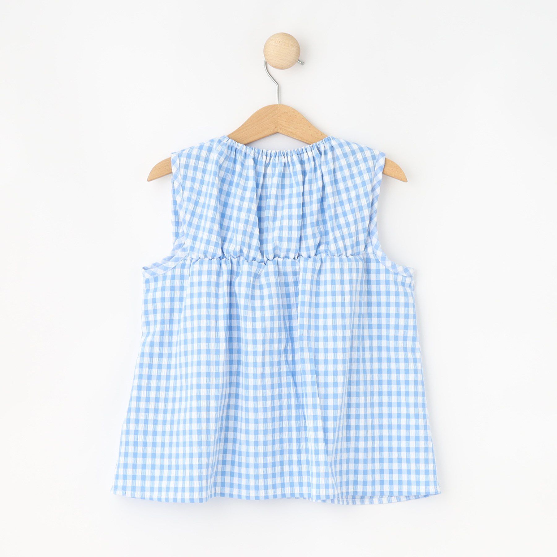 SHOO･LA･RUE「【100-150cm】着るだけでコーデが決まる ギンガムチェックセットアップ」|その他|