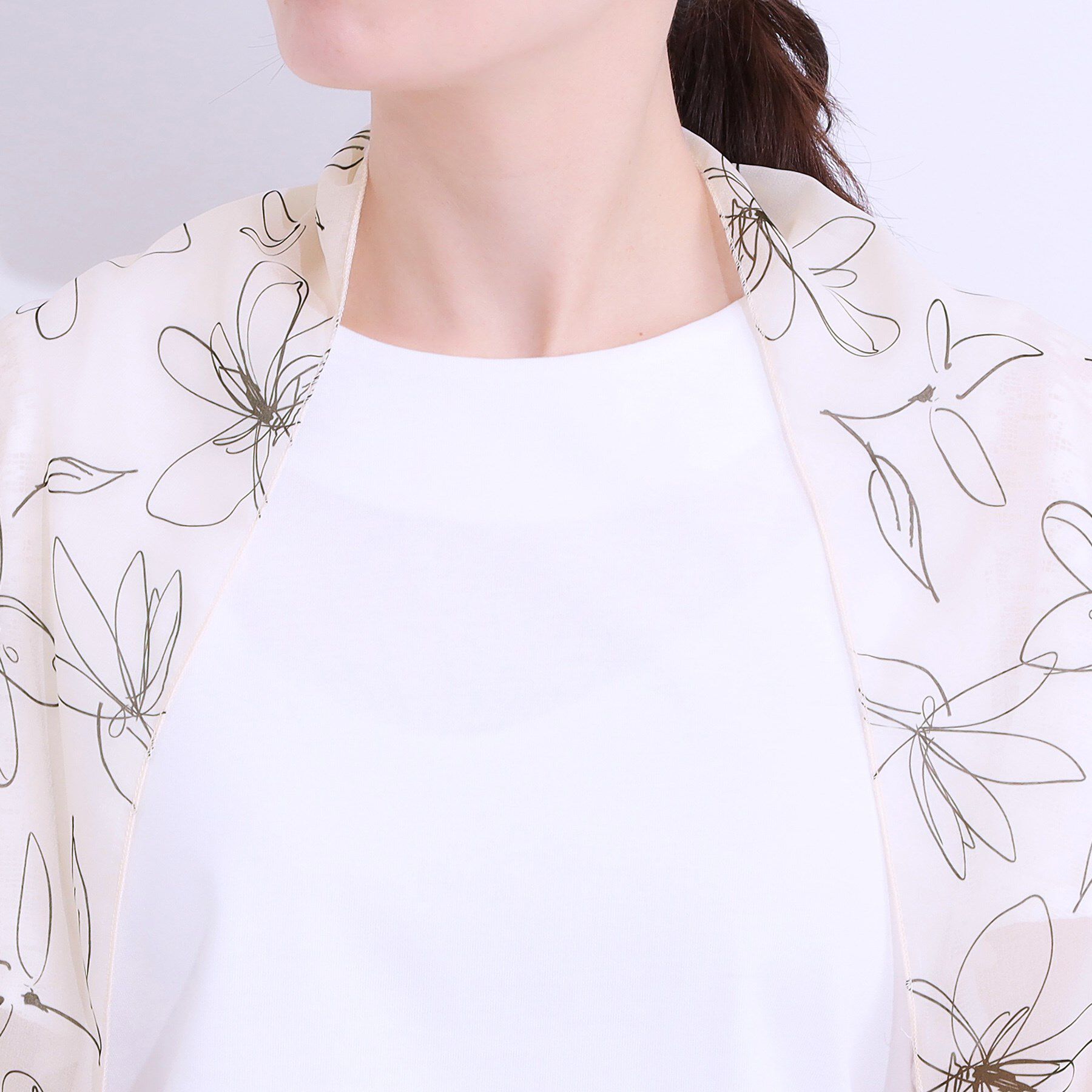 SHOO･LA･RUE「【接触冷感/ギフトにも】コンパクトボレロ」|カーディガン|