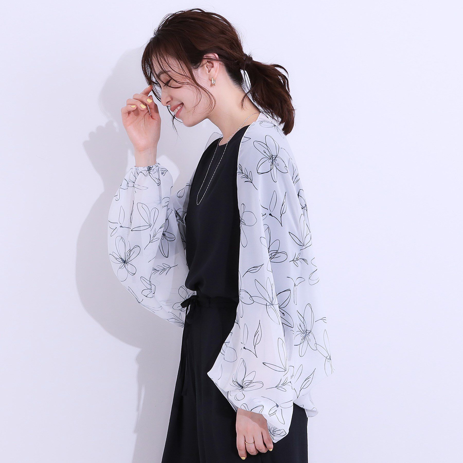 SHOO･LA･RUE「【接触冷感/ギフトにも】コンパクトボレロ」|カーディガン|