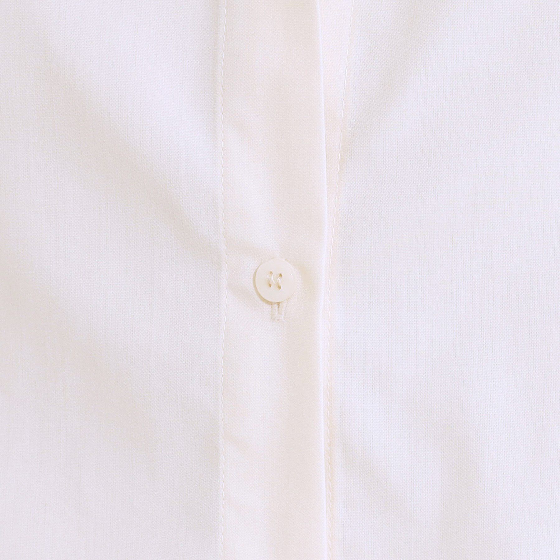 SHOO･LA･RUE「【洗える/5分袖】インせず着られるショートシャツ」|シャツ・ブラウス|