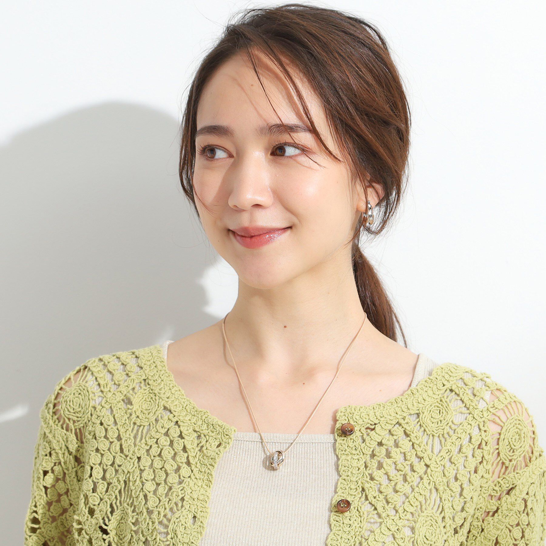 SHOO･LA･RUE「【マルチWAY】キラキラリングネックレス」|ネックレス|