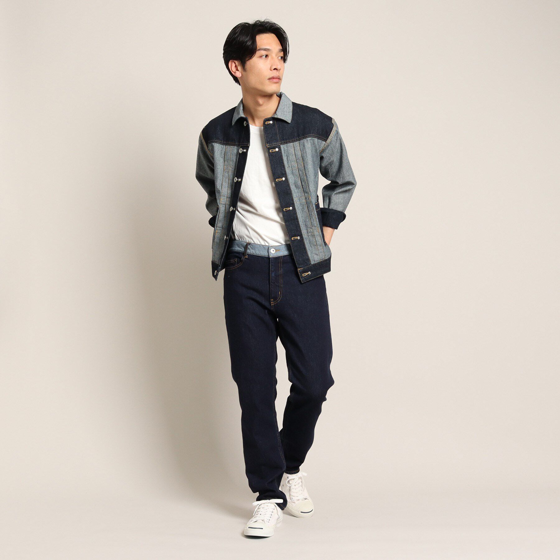 Dessin「【リンクコーデ・CALVERTON】デニムパンツ」|デニム|