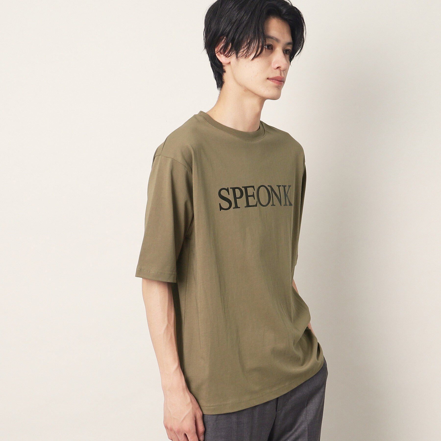 Dessin「箔ロゴプリントTシャツ」|Tシャツ・カットソー|