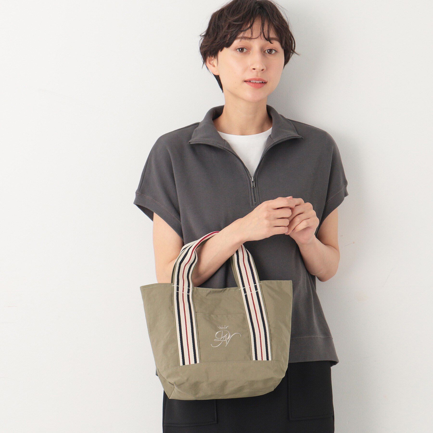 Dessin「テープナイロンボートバッグ」|ハンドバッグ|ベージュ(052)