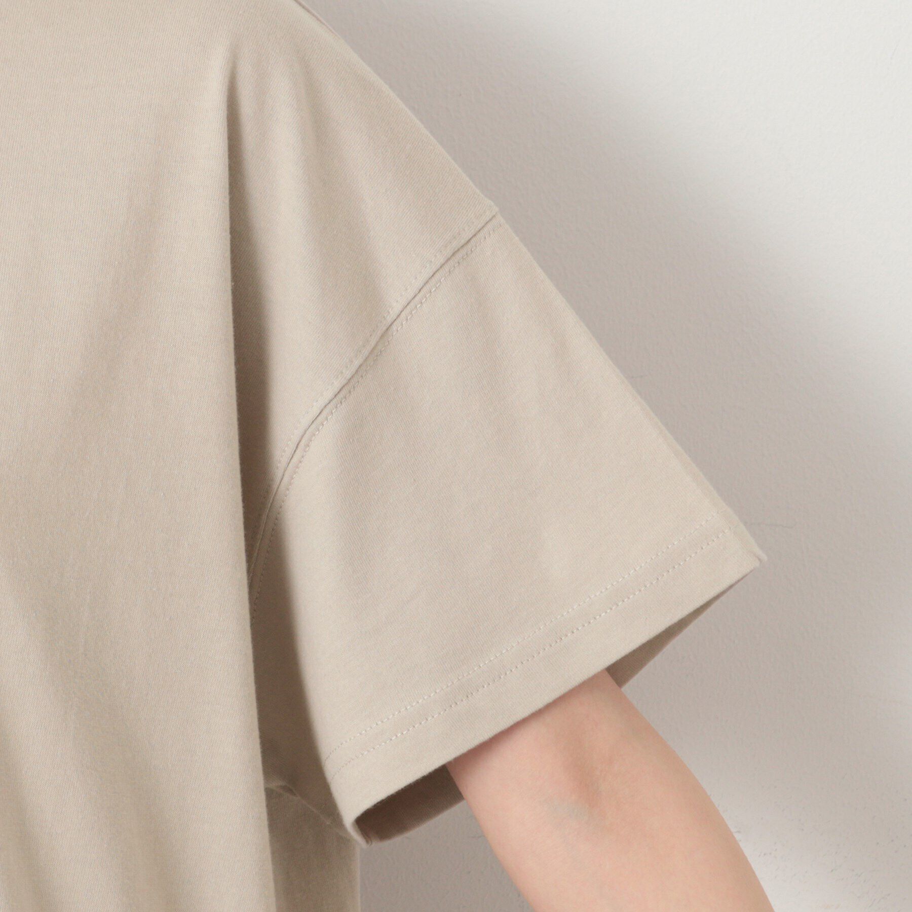 Dessin「【洗える】箔プリントチュニックTシャツ（XS～L）」|Tシャツ・カットソー|