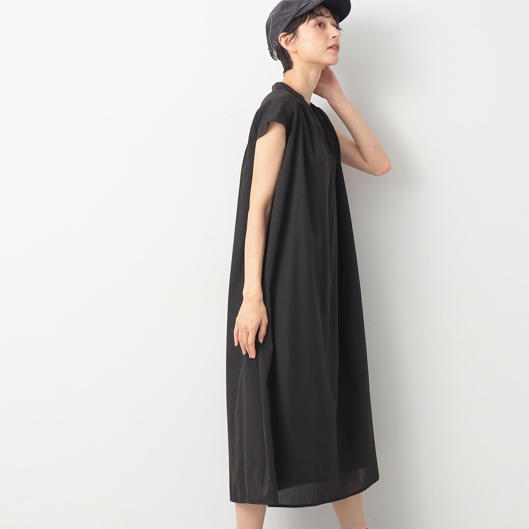 Dessin「【洗える】フレンチスリーブワンピース」|ワンピース|