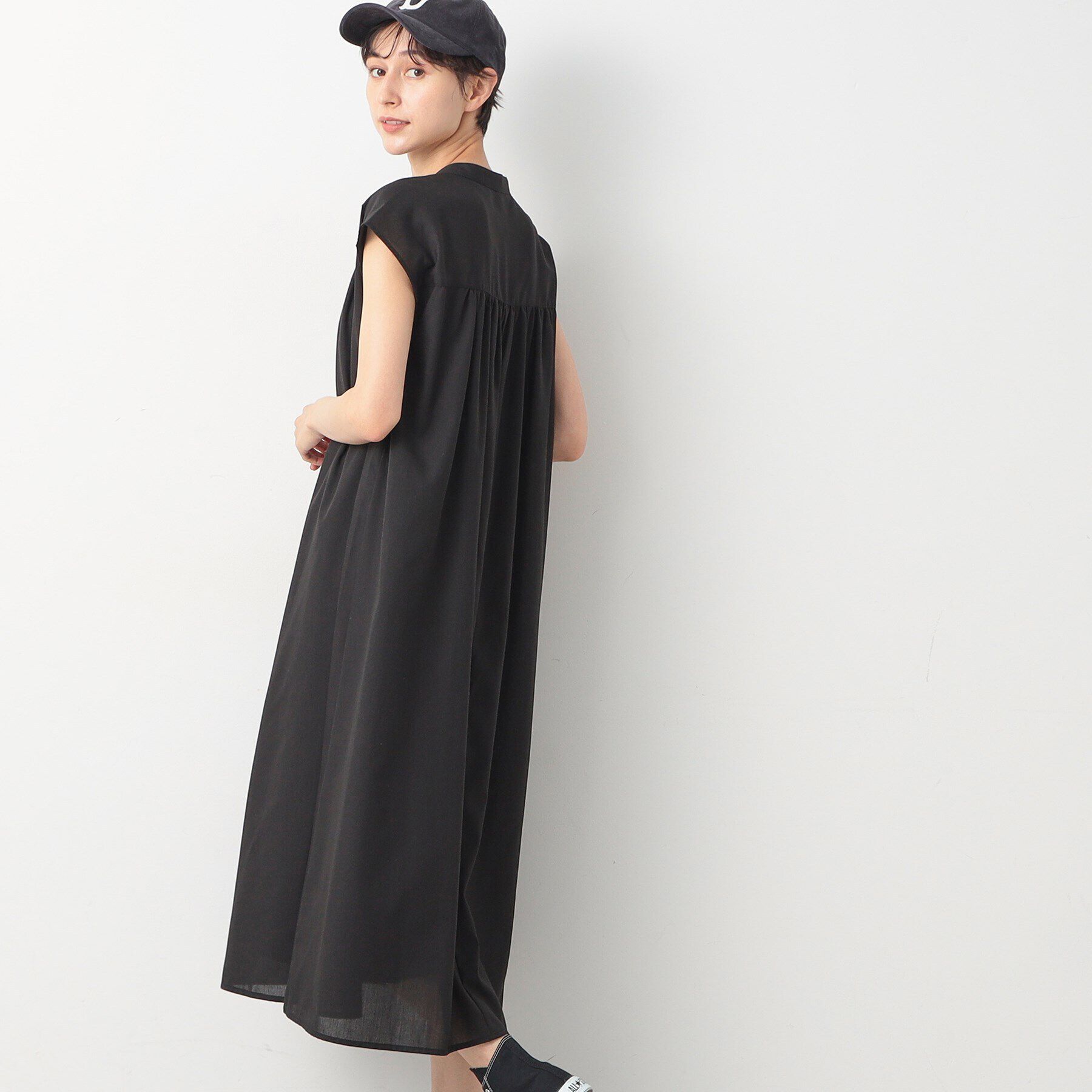 Dessin「【洗える】フレンチスリーブワンピース」|ワンピース|