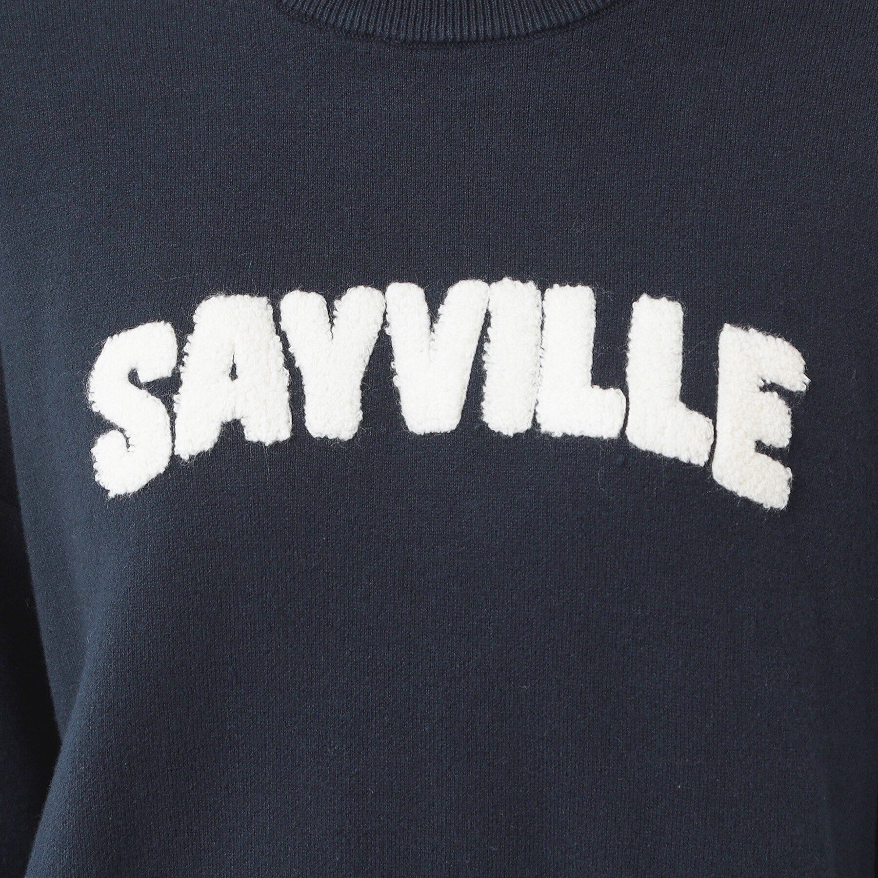 Dessin「【洗える】サガラ刺繍ロゴニット（XS～L）」|ニット・セーター|