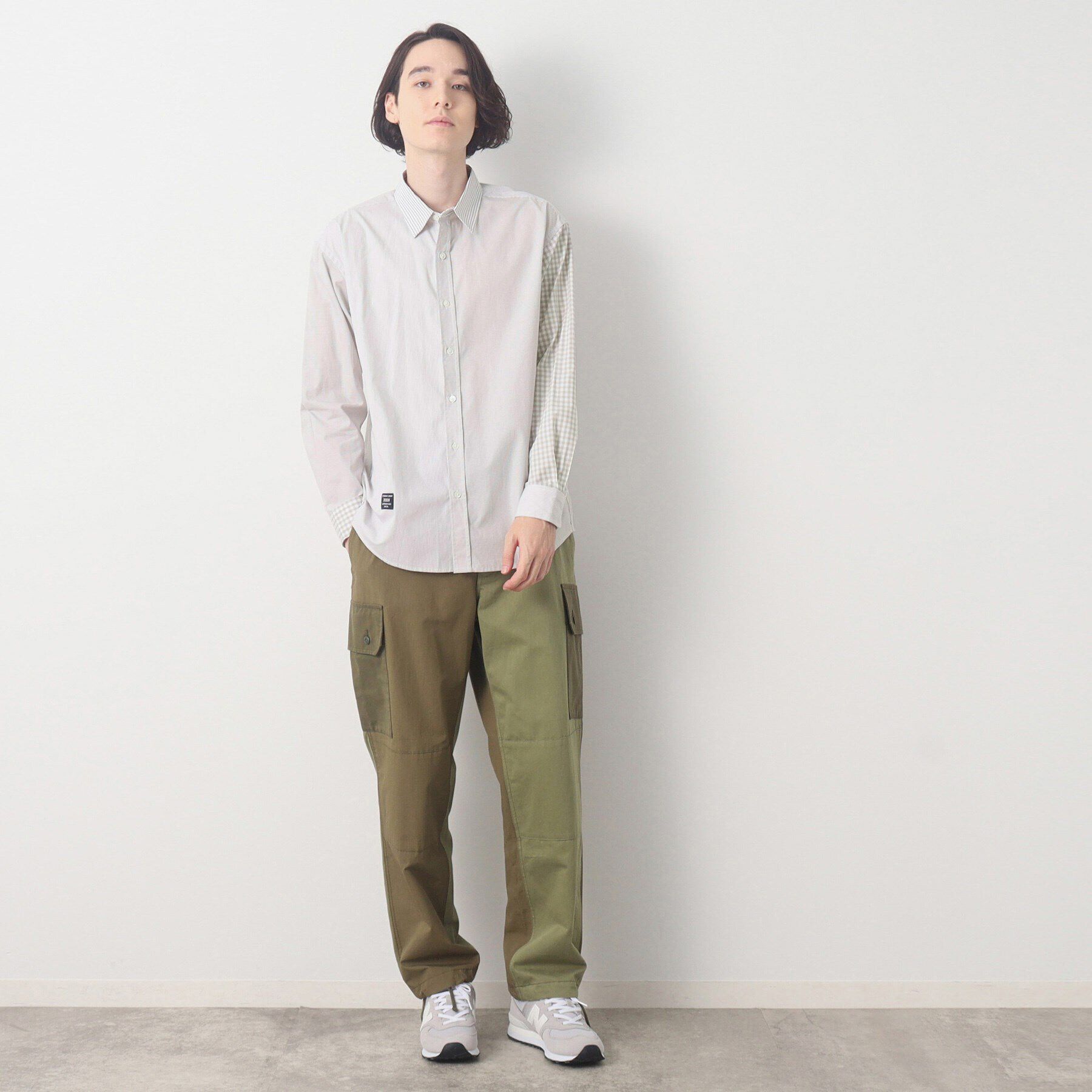 Dessin「柄切替シャツ」|シャツ・ブラウス|