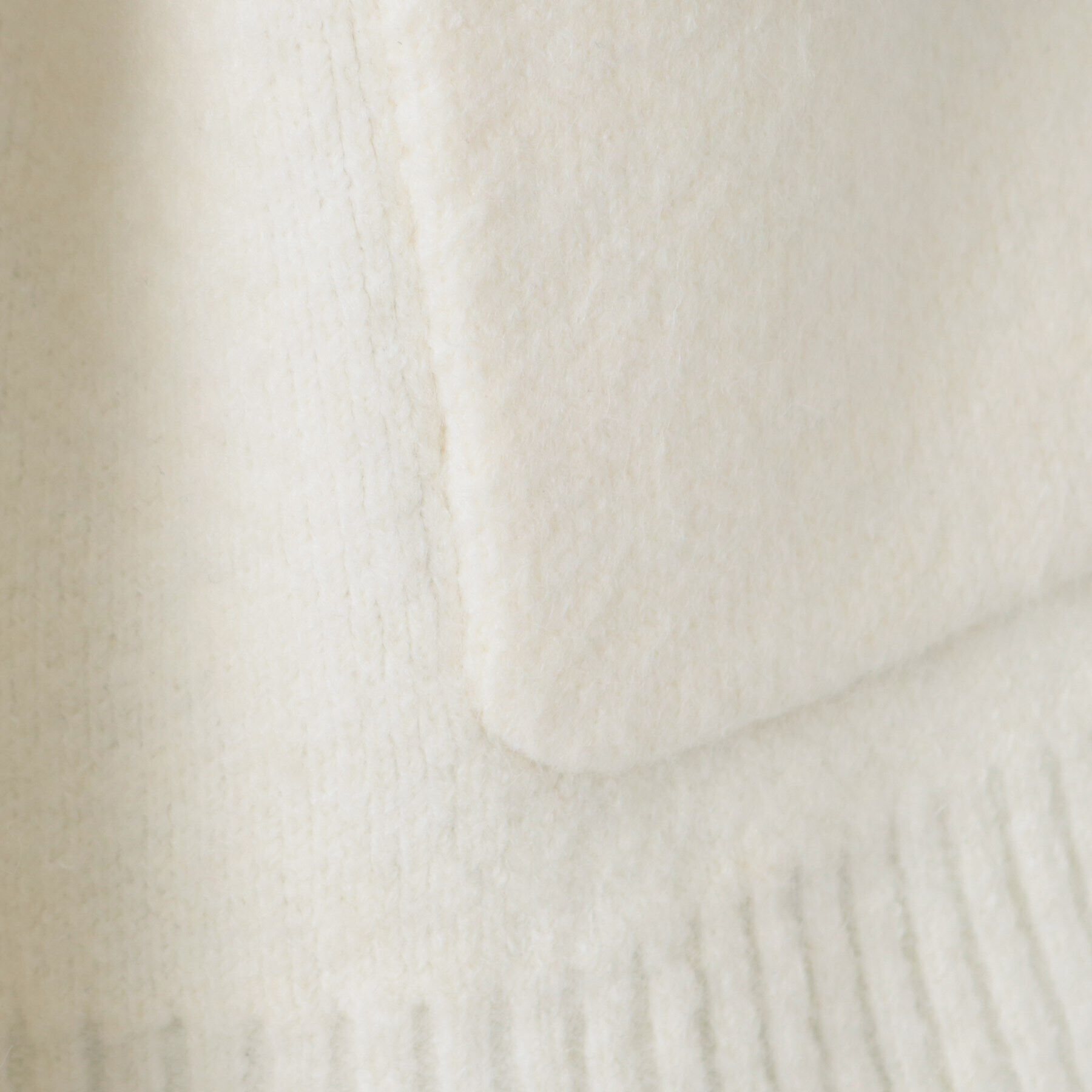 Dessin「【洗える】ダブルフェイスジップアップカーデ」|カーディガン|