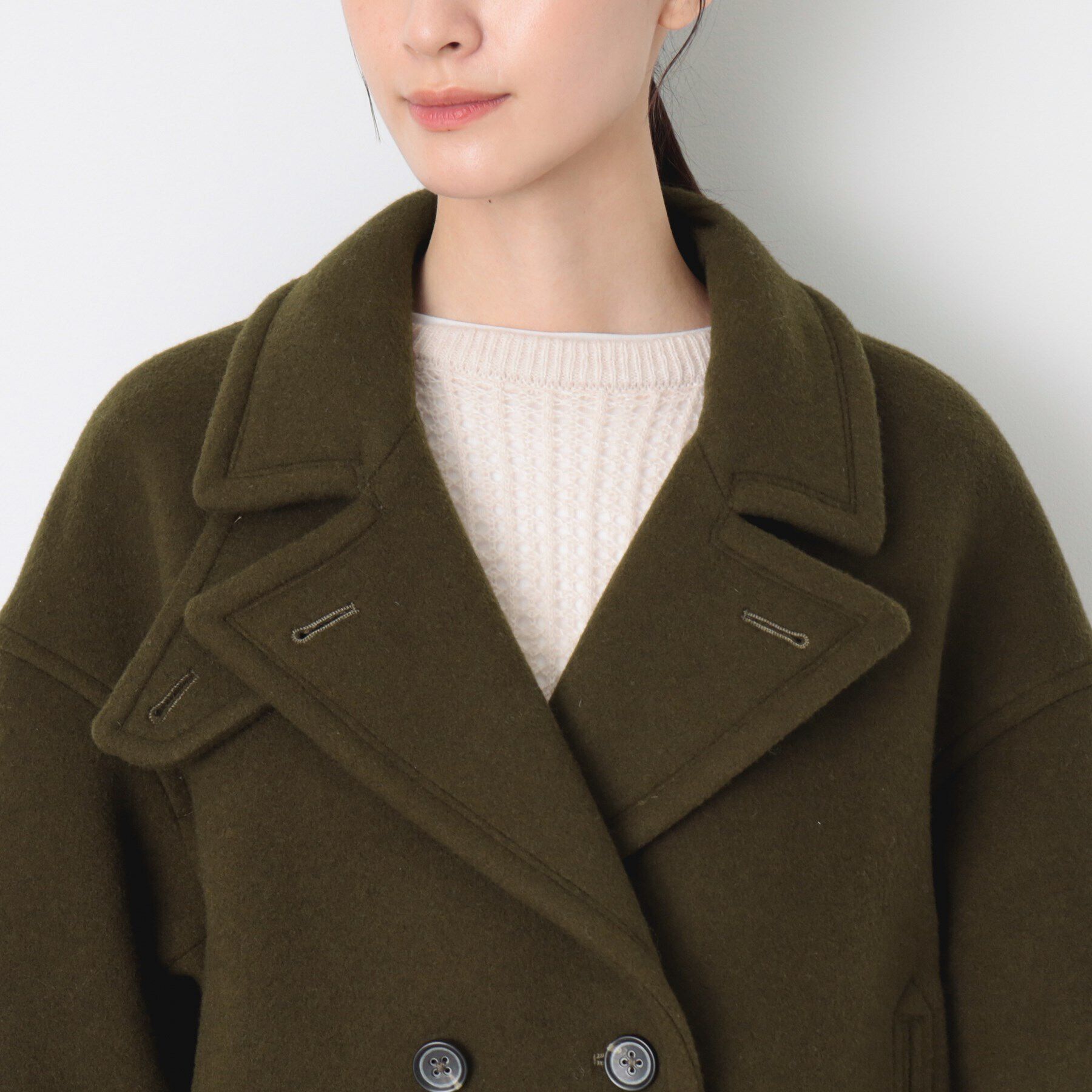 Dessin「ショートPコートジャケット」|ピーコート|