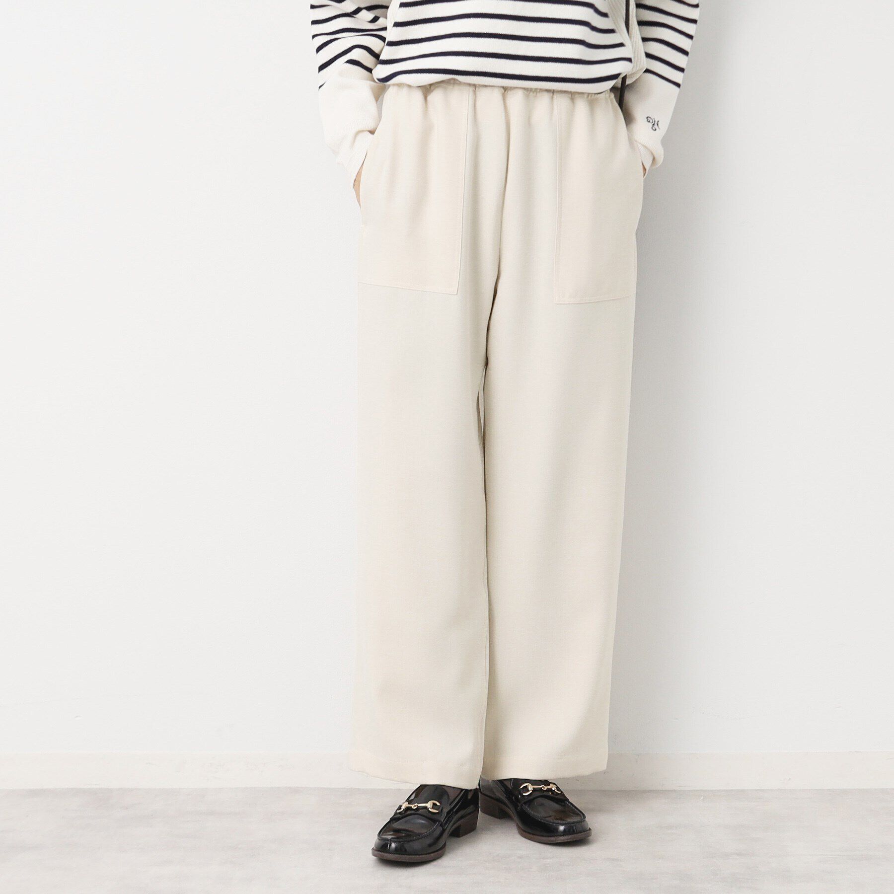 Dessin「【ウエストゴム・洗える】アウトポケット付きパンツ（XS～L）」|その他|