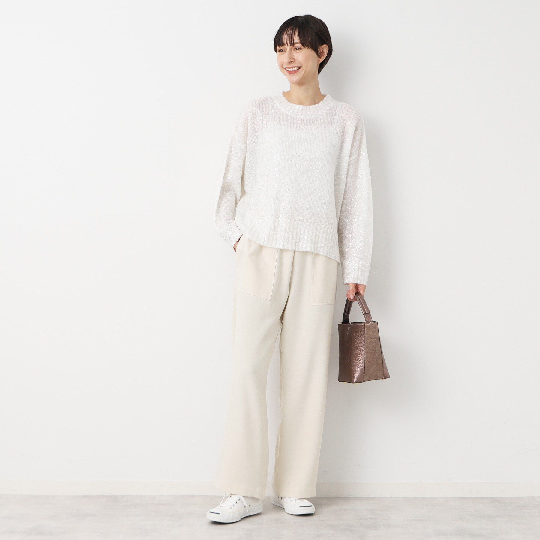 Dessin「【ウエストゴム・洗える】アウトポケット付きパンツ（XS～L）」|その他|