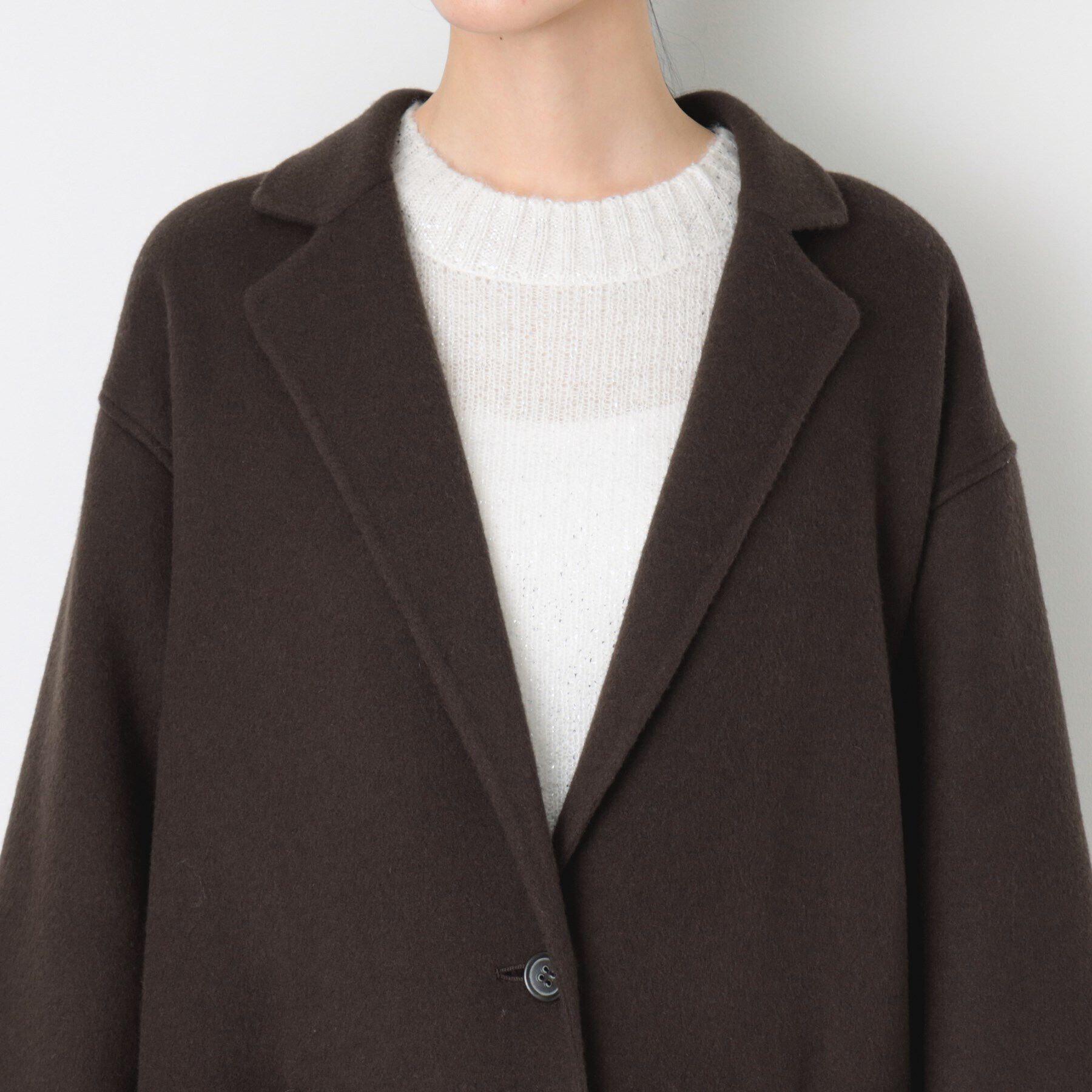 Dessin「ウールリバーテーラードコート」|チェスターコート|