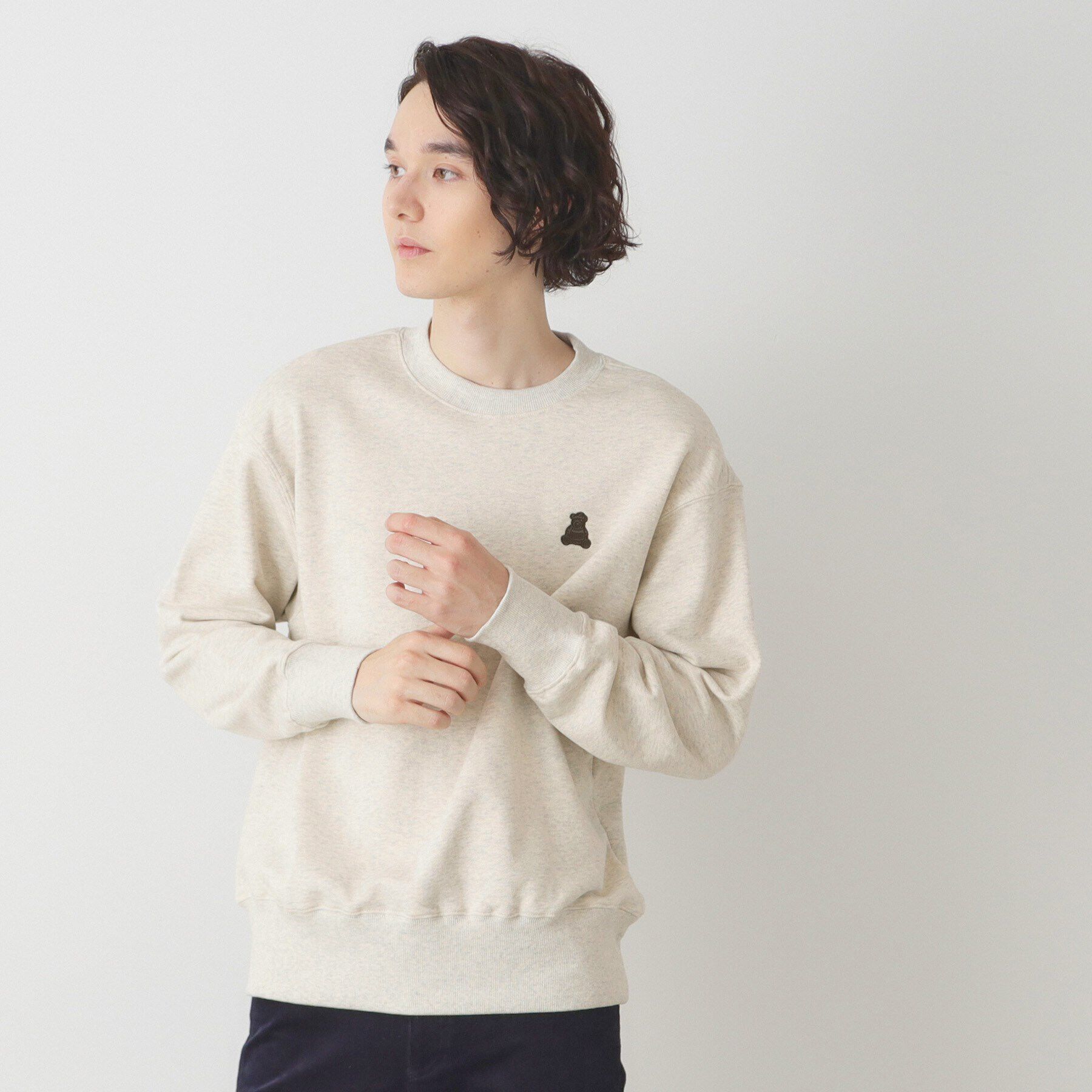 Dessin「ベアワンポイントスウェット」|パーカー|