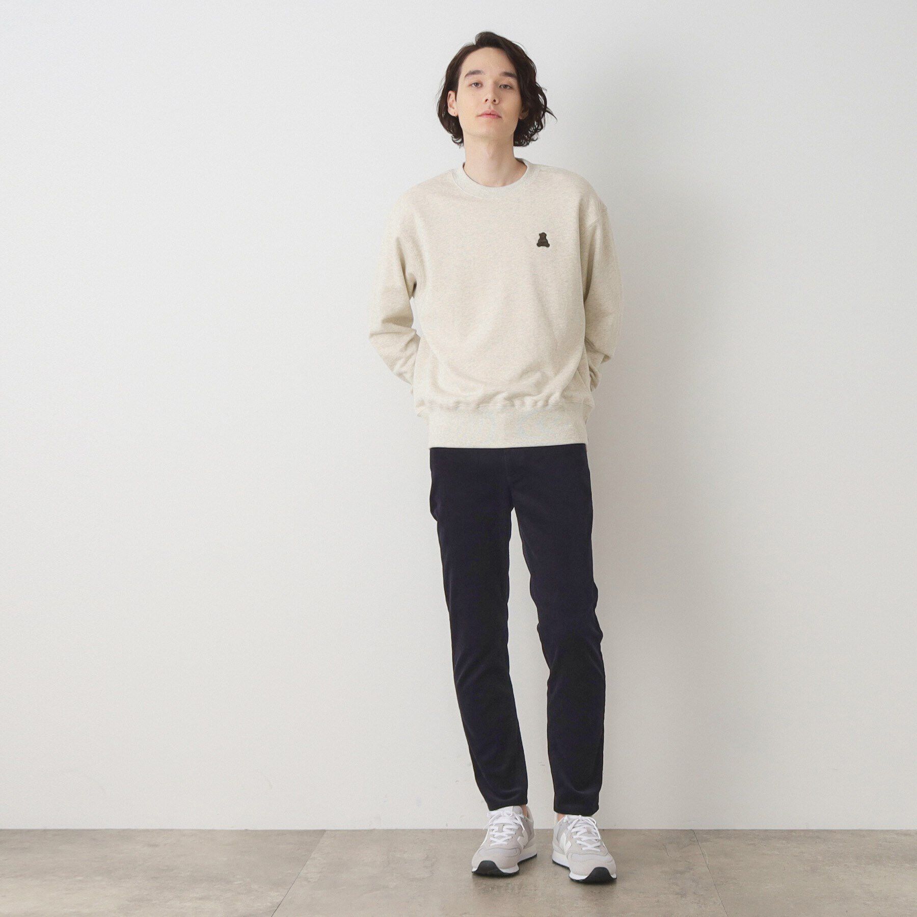 Dessin「ベアワンポイントスウェット」|パーカー|