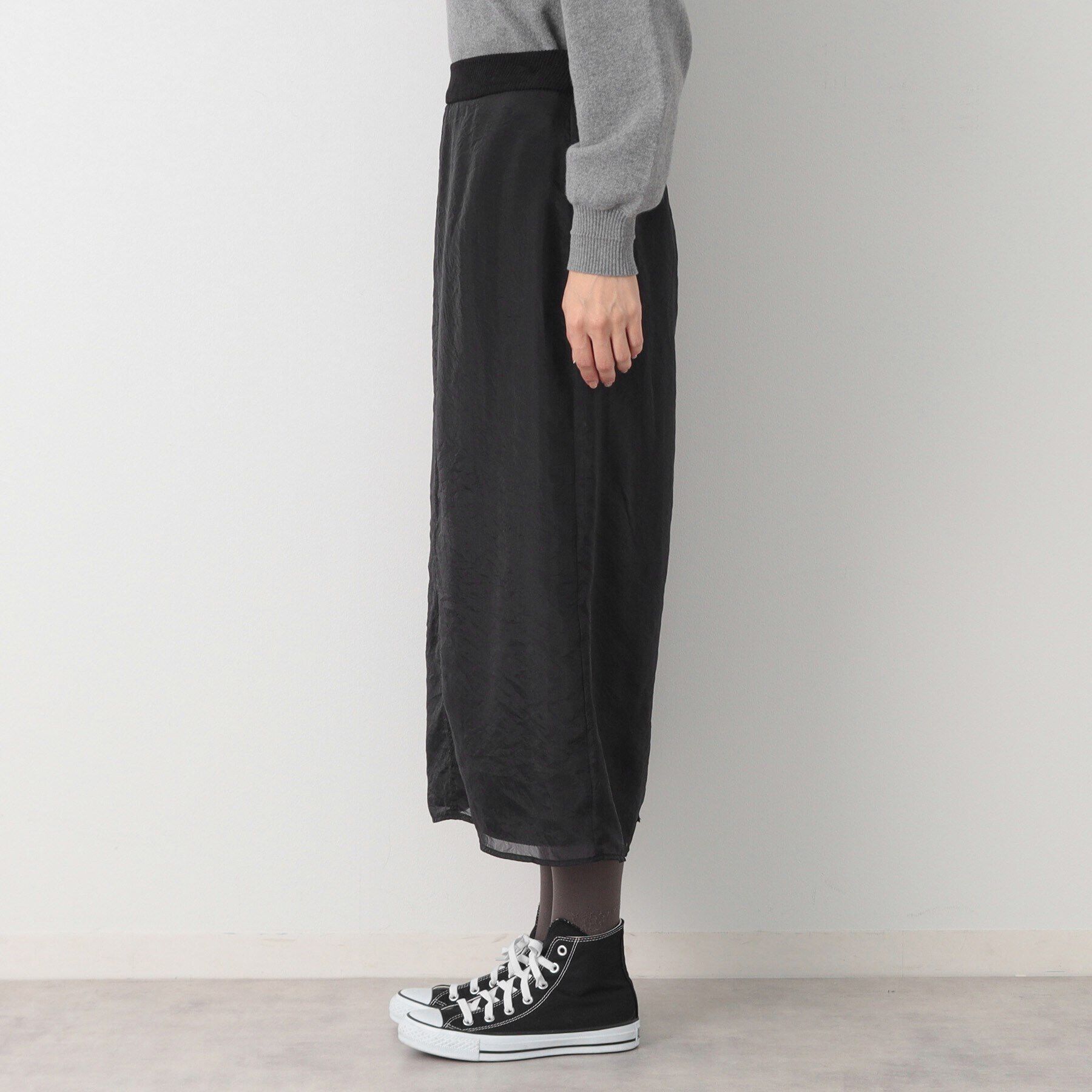 Dessin「【洗える】オーガンジーレイヤードコーデュロイスカート」|スカート|