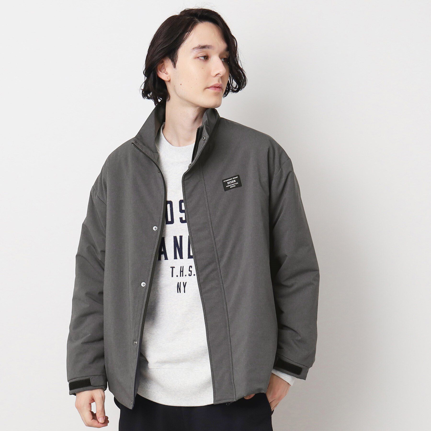 Dessin「【ユニセックス・撥水素材】中綿ブルゾン」|ブルゾン・スタジャン|