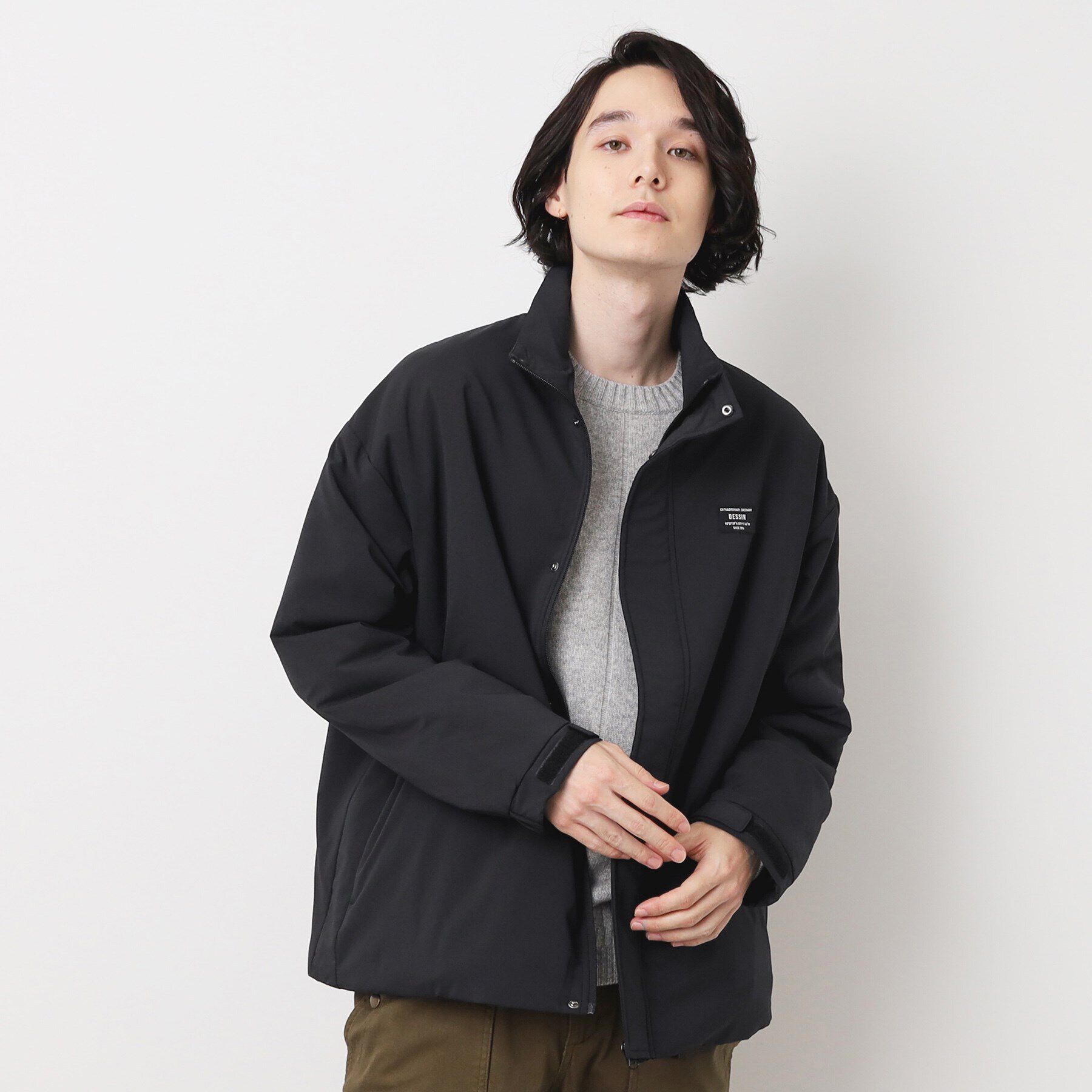 Dessin「【ユニセックス・撥水素材】中綿ブルゾン」|ブルゾン・スタジャン|