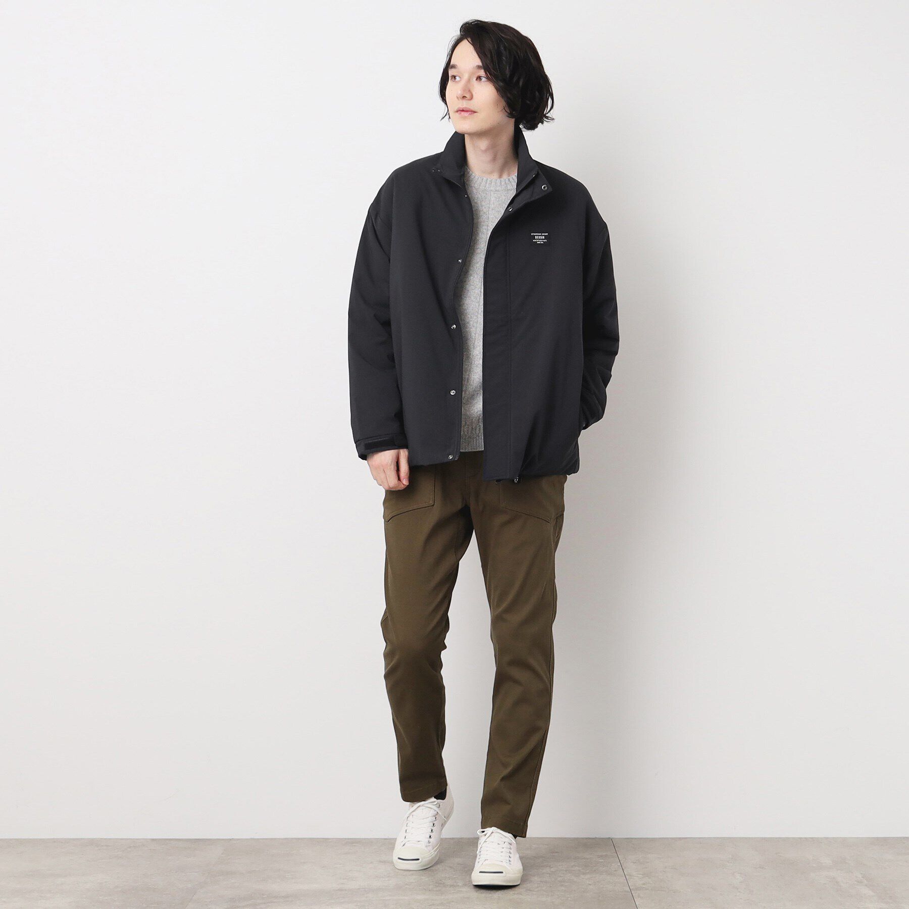 Dessin「【ユニセックス・撥水素材】中綿ブルゾン」|ブルゾン・スタジャン|