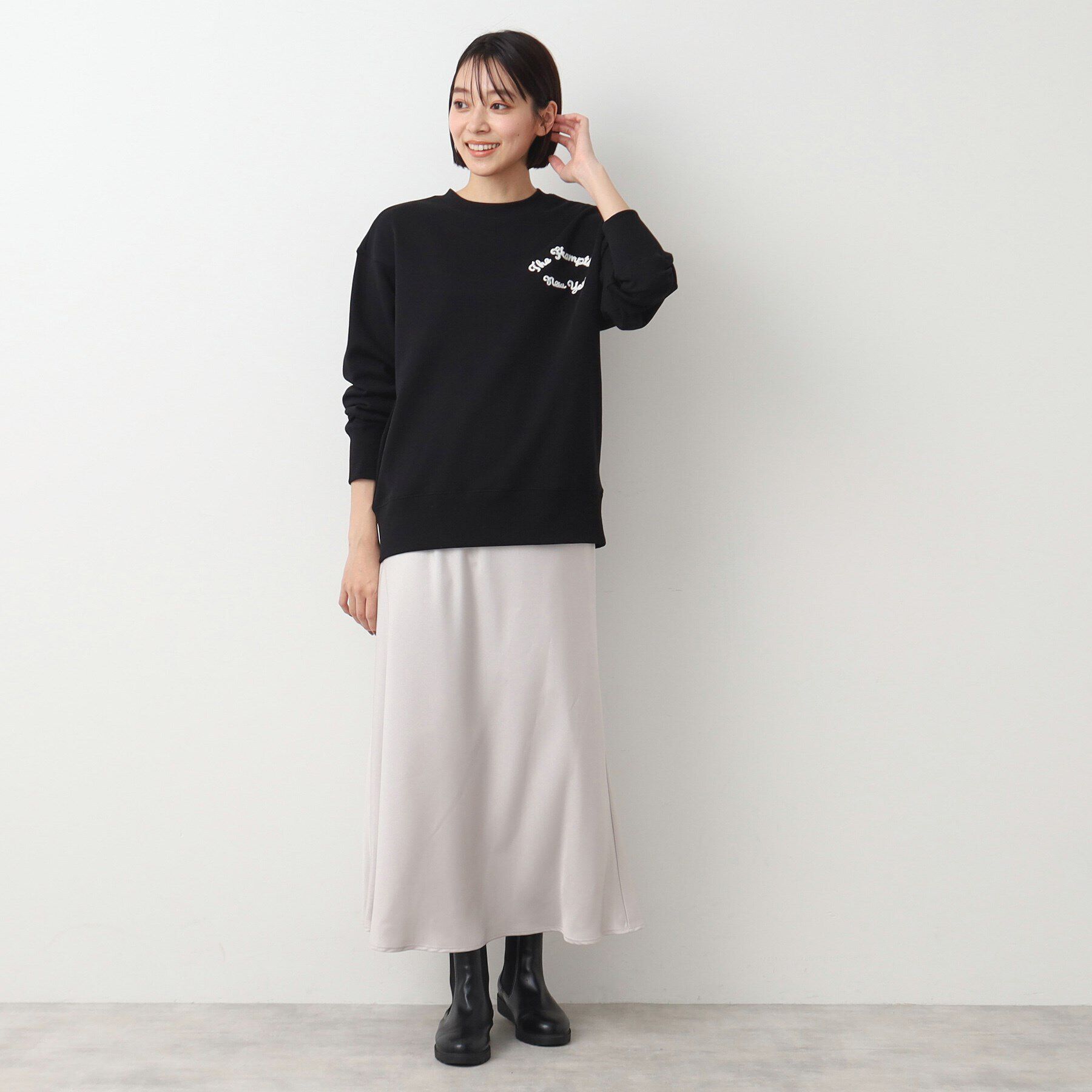 Dessin「【ユニセックス】チェーン刺繍スウェット」|Tシャツ・カットソー|