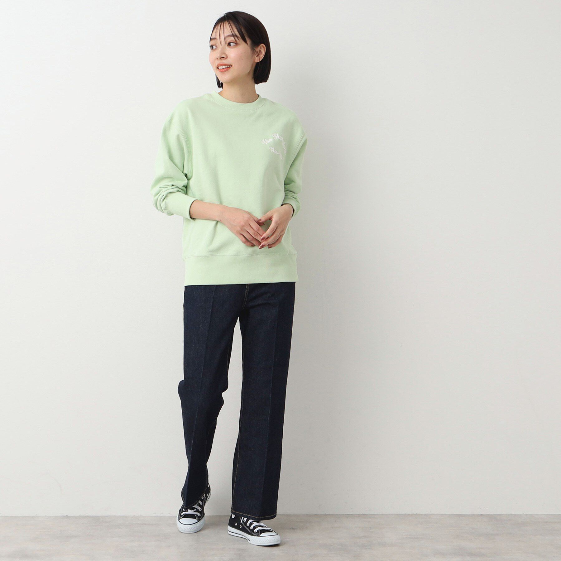 Dessin「【ユニセックス】チェーン刺繍スウェット」|Tシャツ・カットソー|