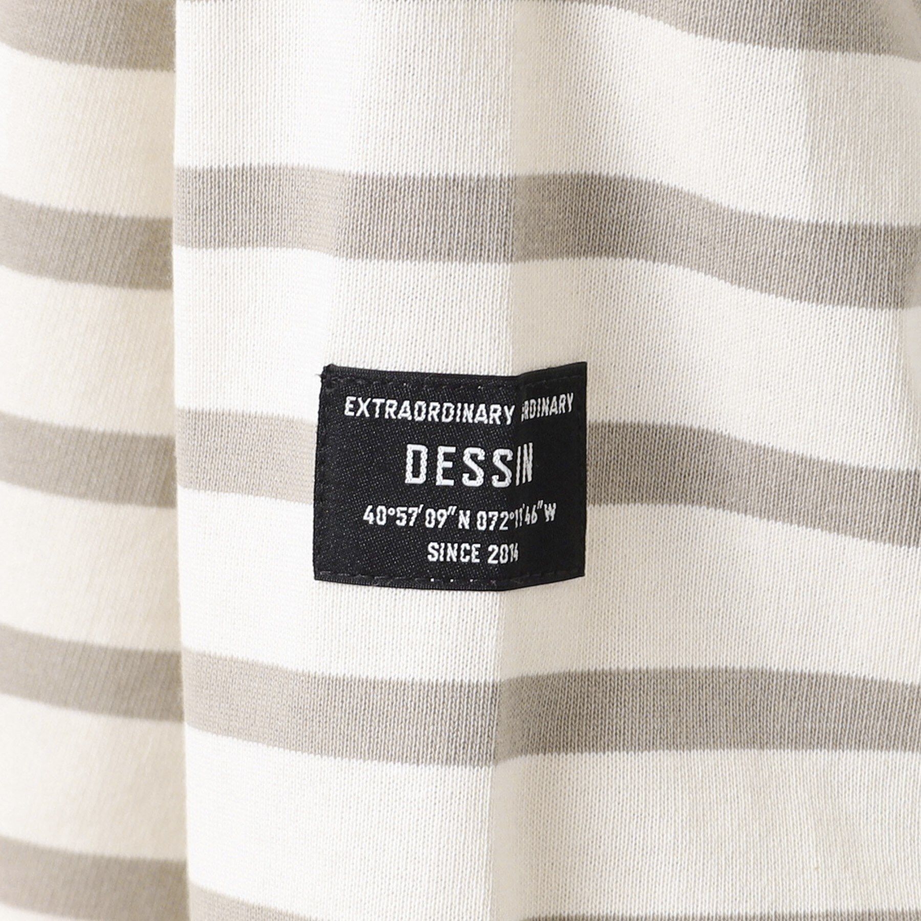 Dessin「◆【ユニセックス】ボーダー長袖Tシャツ」|Tシャツ・カットソー|