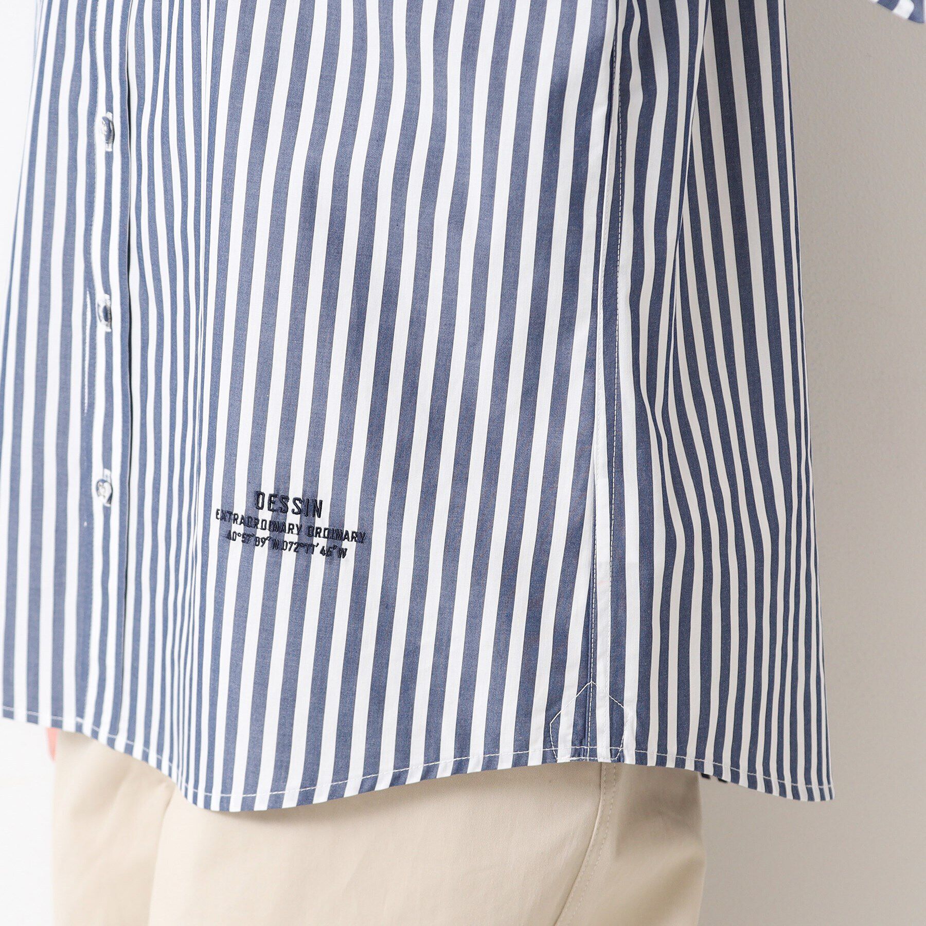 Dessin「【ユニセックス】ストライプシャツ」|シャツ・ブラウス|