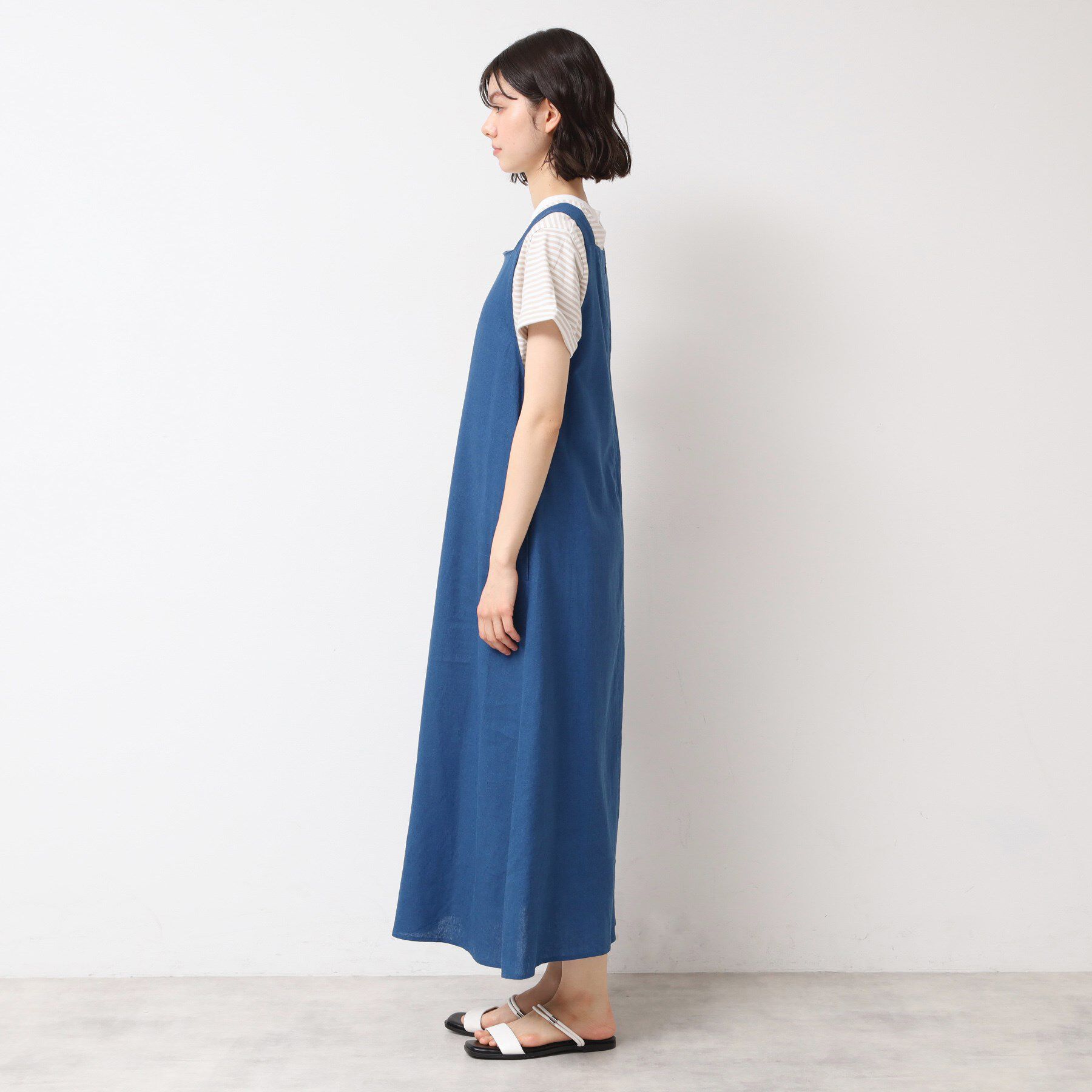 Dessin「【洗える】テントラインジャンパースカート」|ワンピース|