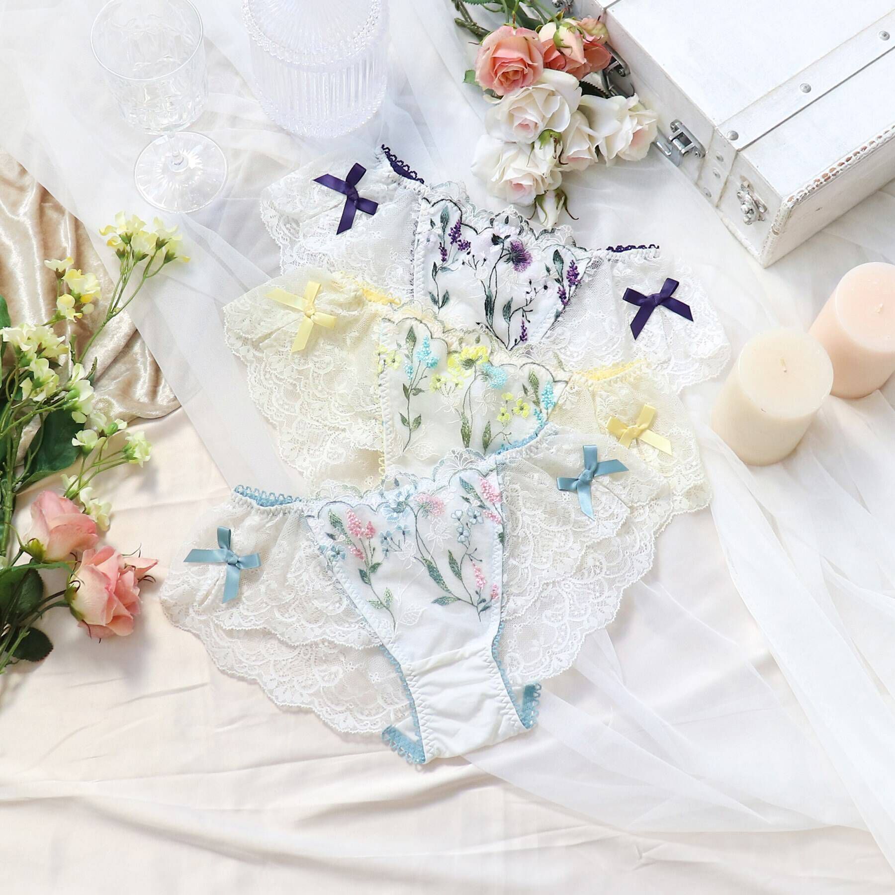 Risa Magli「アンジュ レースショーツ」|インナー|