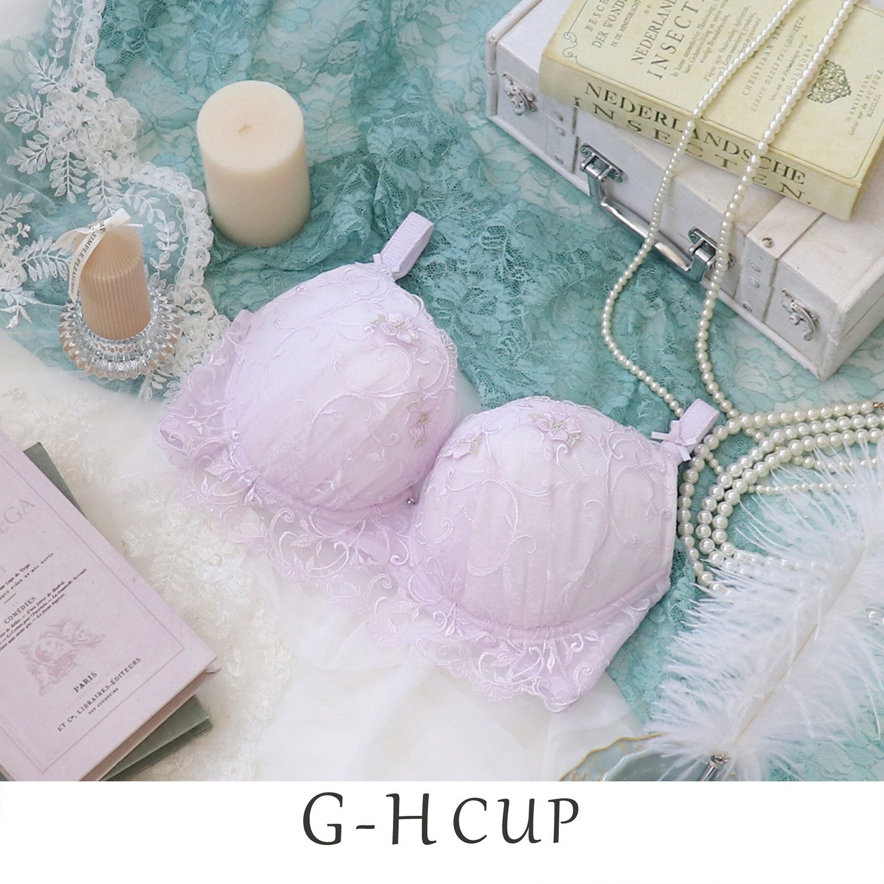 Risa Magli「マリッジ ブラジャー」|インナー|パープル(080)