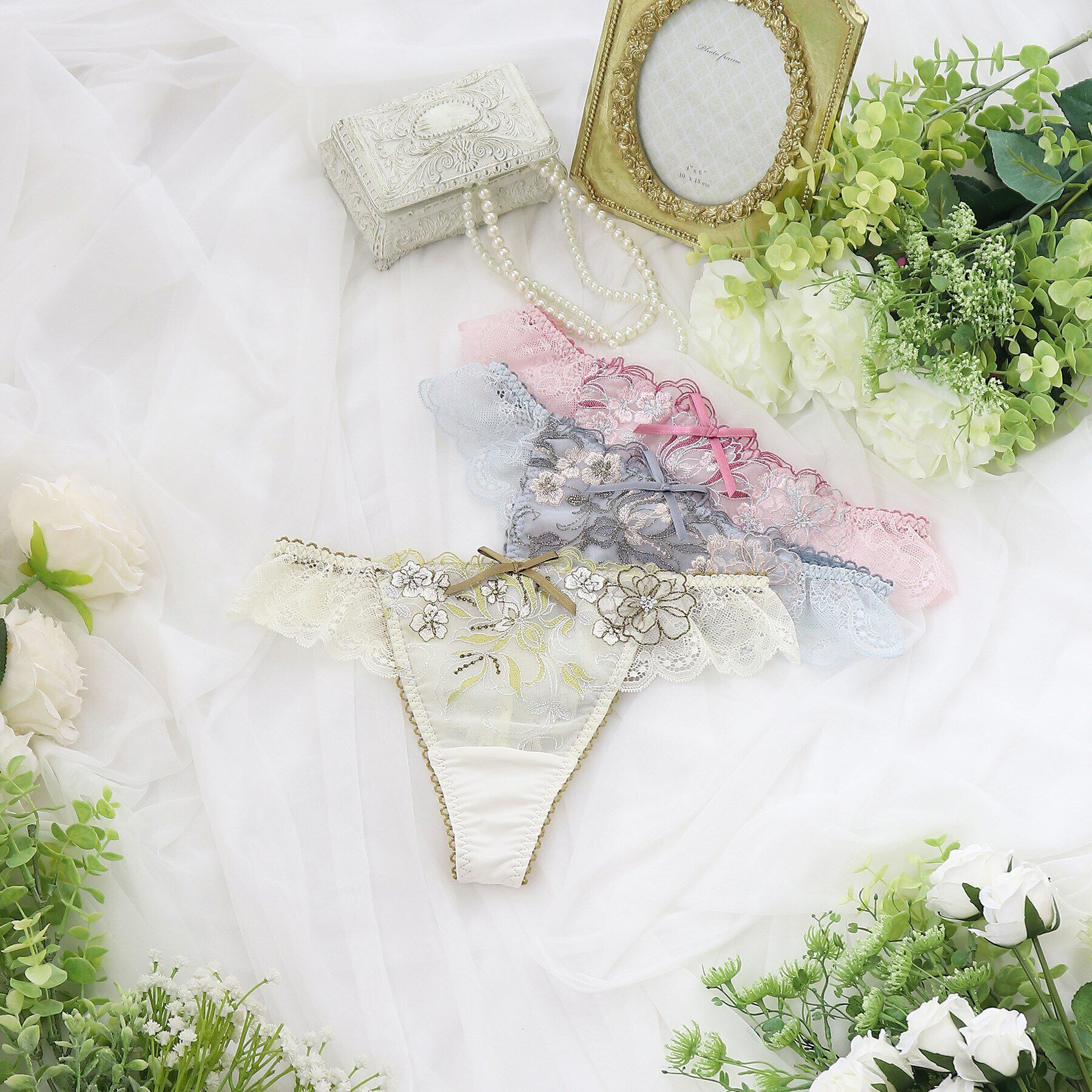 Risa Magli「フロリアーヌ Tバックショーツ」|インナー|