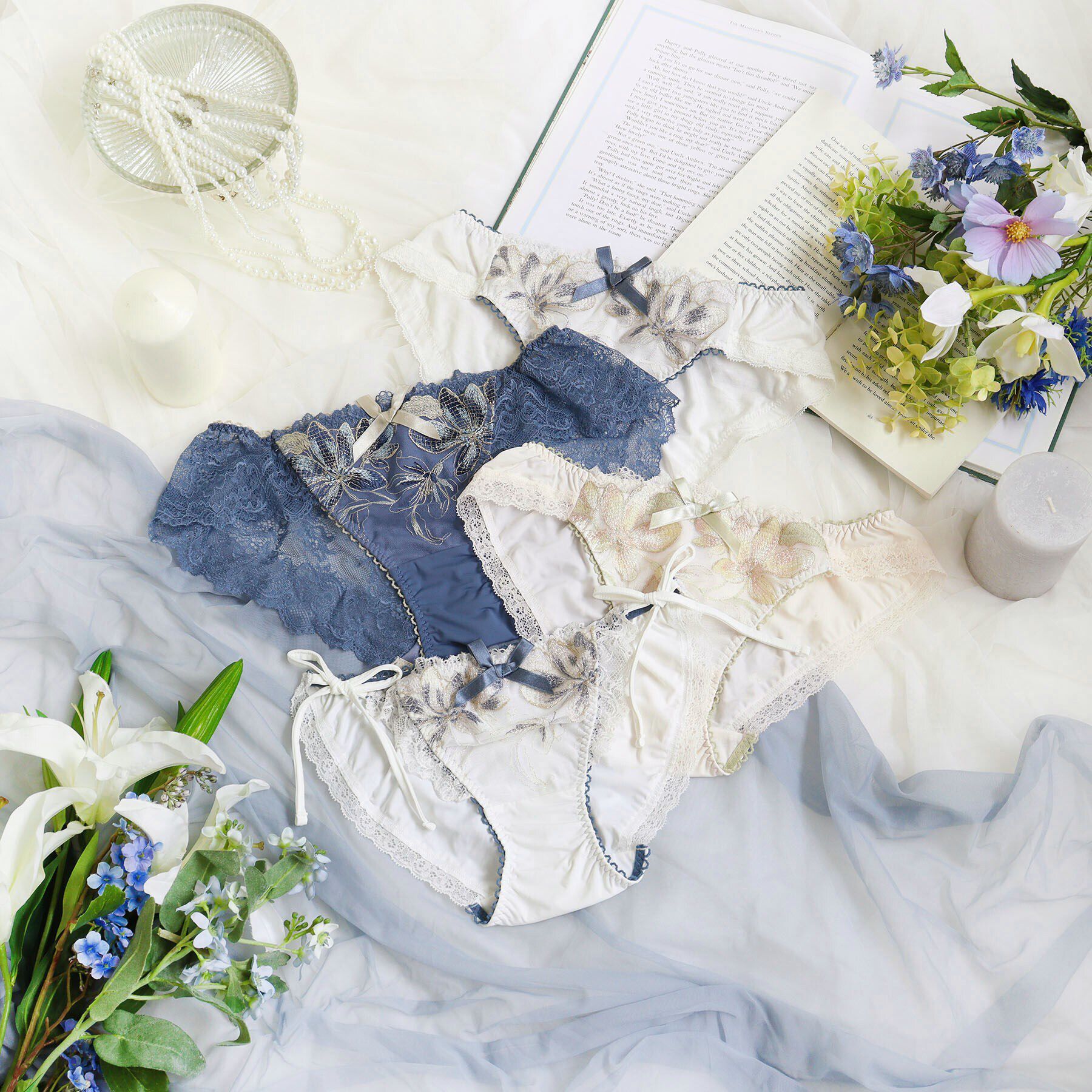 Risa Magli「イレーナ レースショーツ」|インナー|