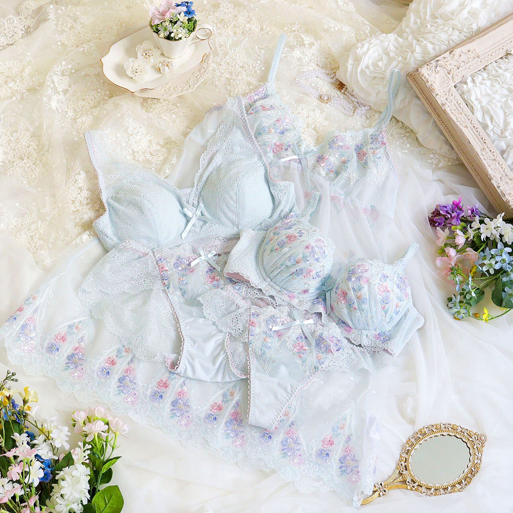 Risa Magli「フロリタ スリップ」|キャミソール|