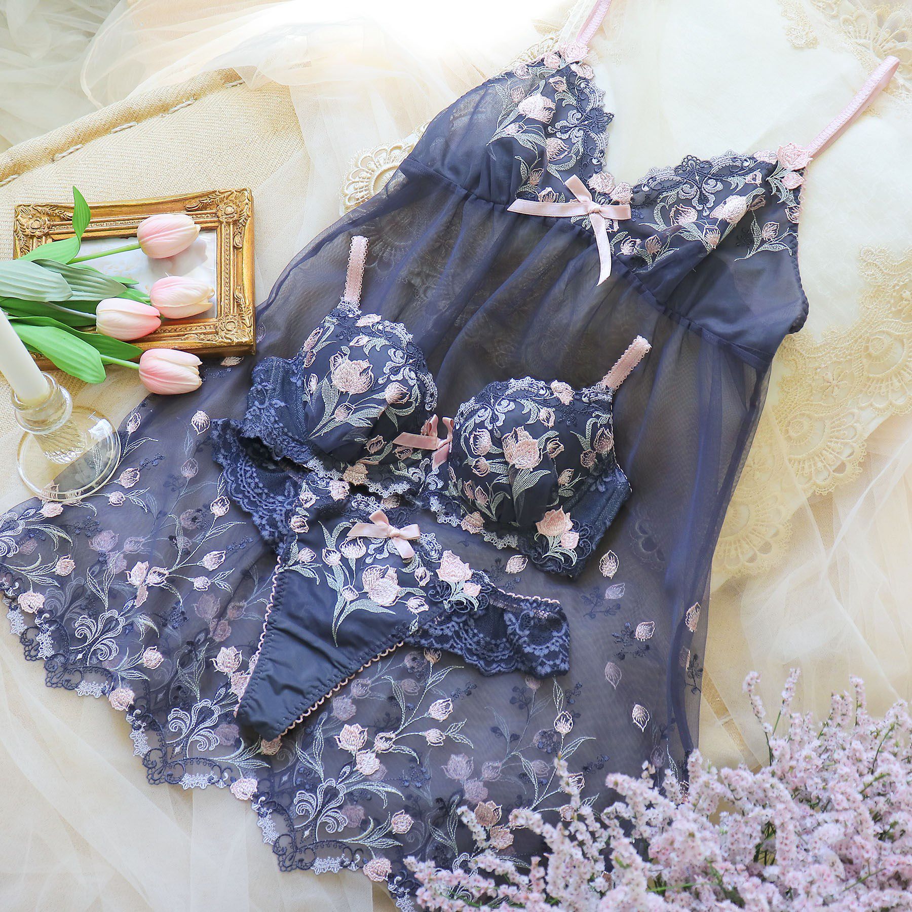 Risa Magli「ラリッサ ブラジャー（E-F）＜N Make Type＞」|インナー|