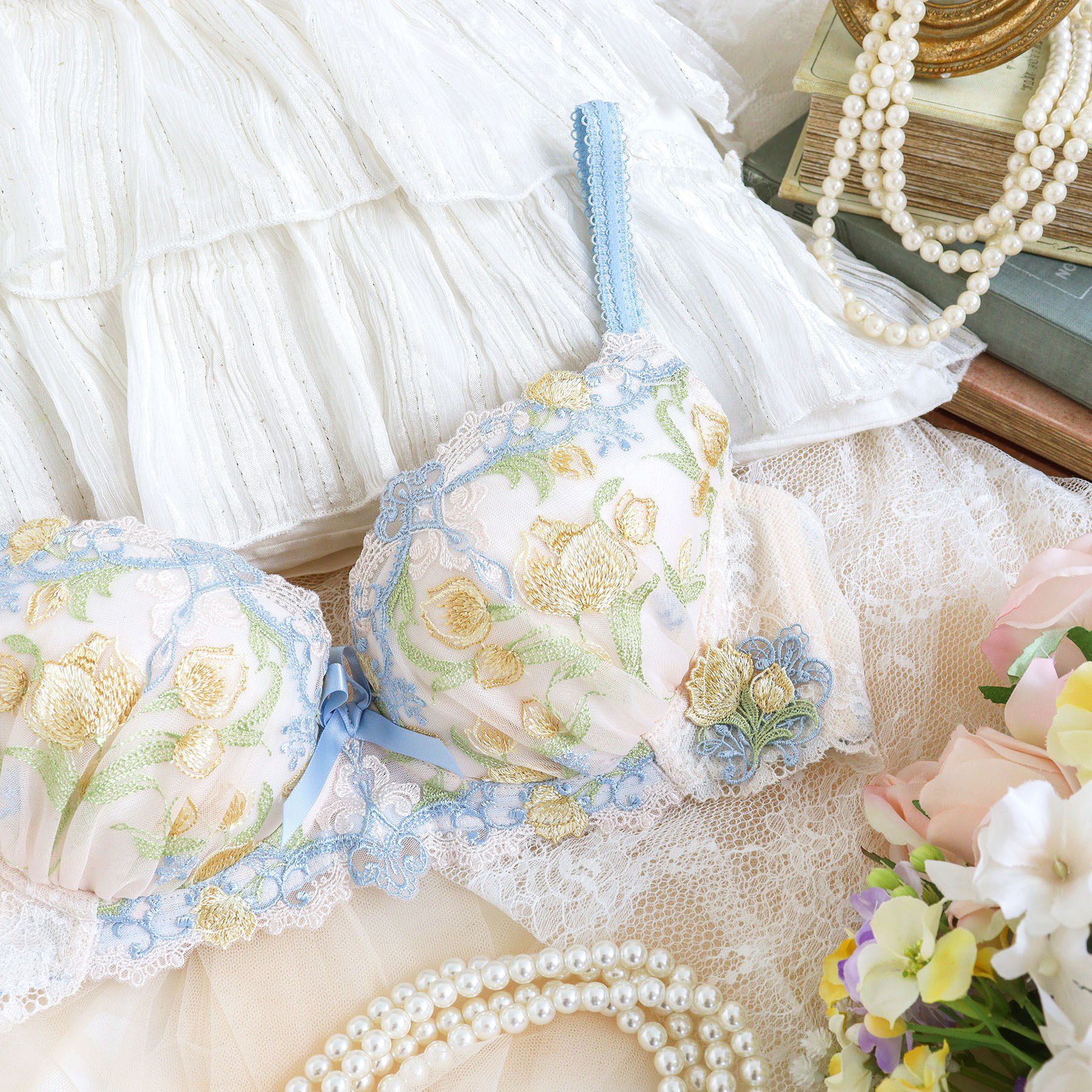 Risa Magli「ラリッサ ブラジャー（E-F）＜N Make Type＞」|インナー|