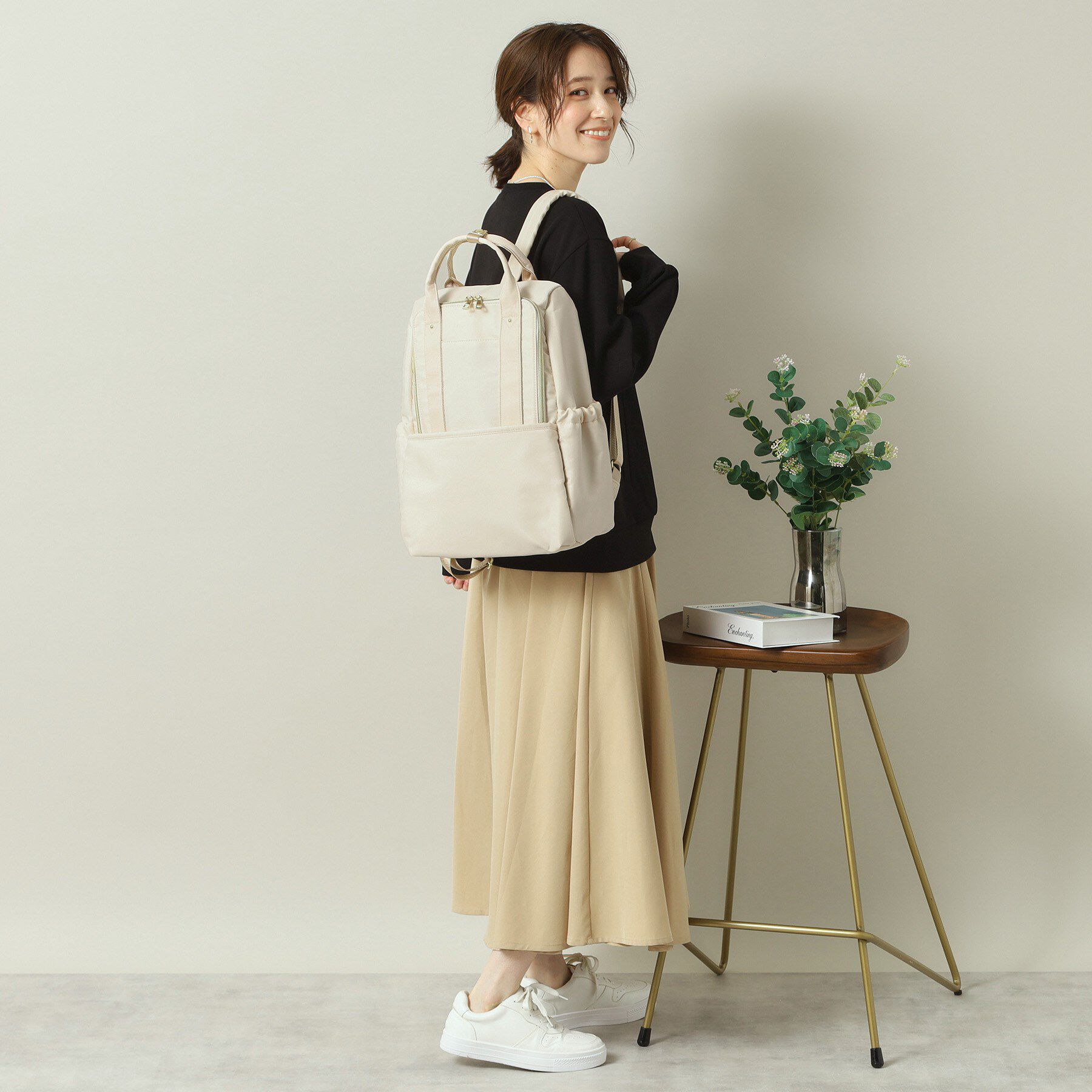 ITS&rsquo;DEMO「【旅行／キャリーオン／通勤】撥水10ポケリュック」|リュック|