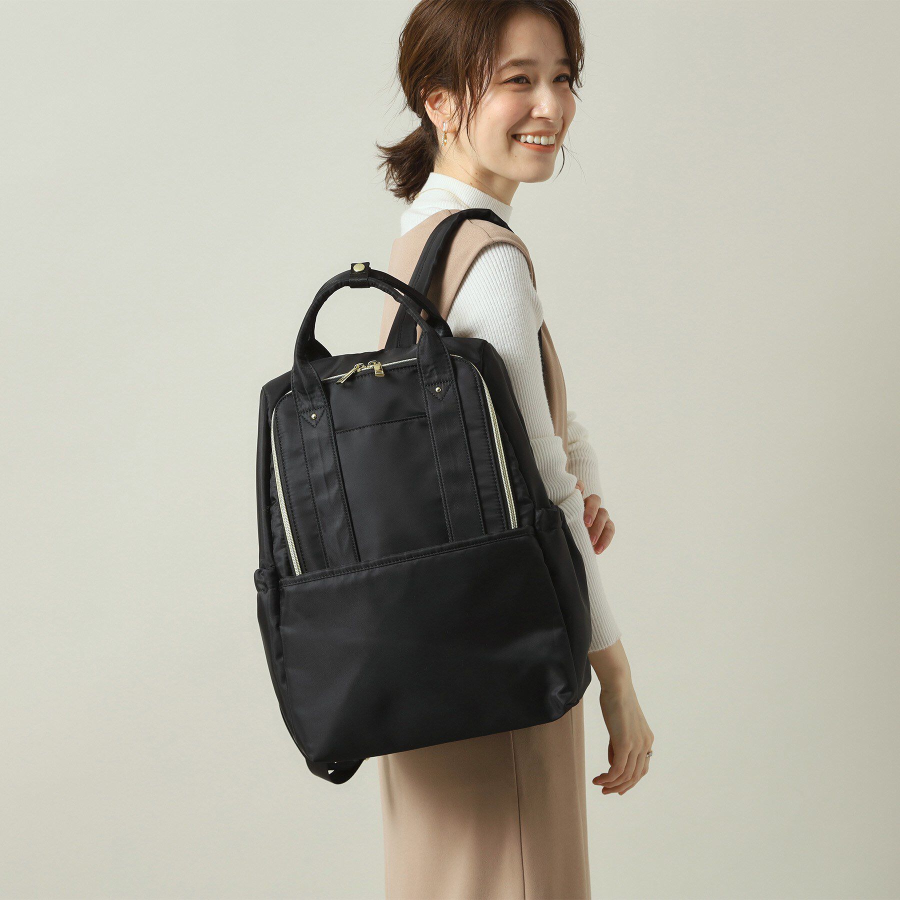 ITS&rsquo;DEMO「【旅行／キャリーオン／通勤】撥水10ポケリュック」|リュック|