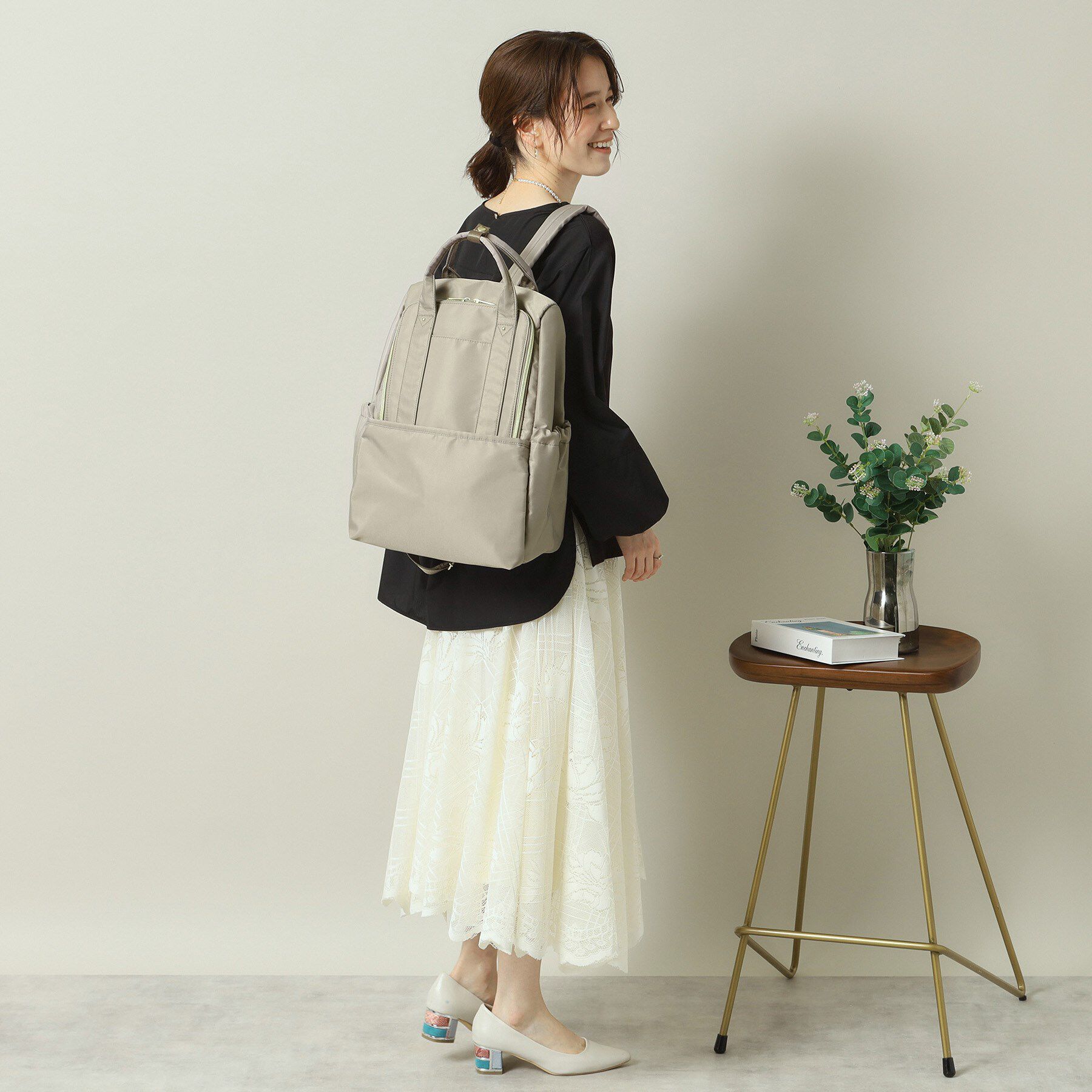 ITS&rsquo;DEMO「【旅行／キャリーオン／通勤】撥水10ポケリュック」|リュック|