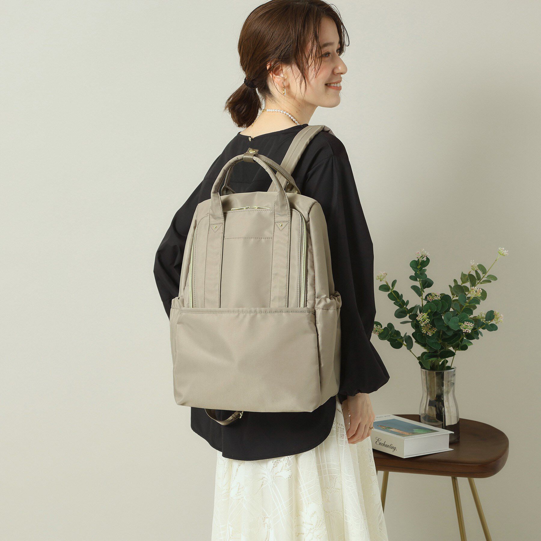 ITS&rsquo;DEMO「【旅行／キャリーオン／通勤】撥水10ポケリュック」|リュック|