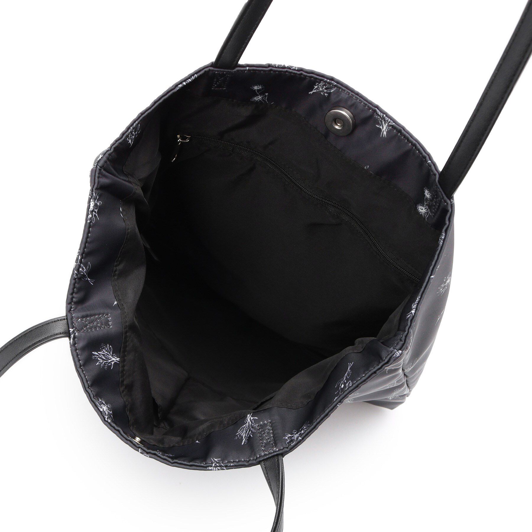 ITS&rsquo;DEMO「【A4対応】花柄薄マチトート」|トートバッグ|